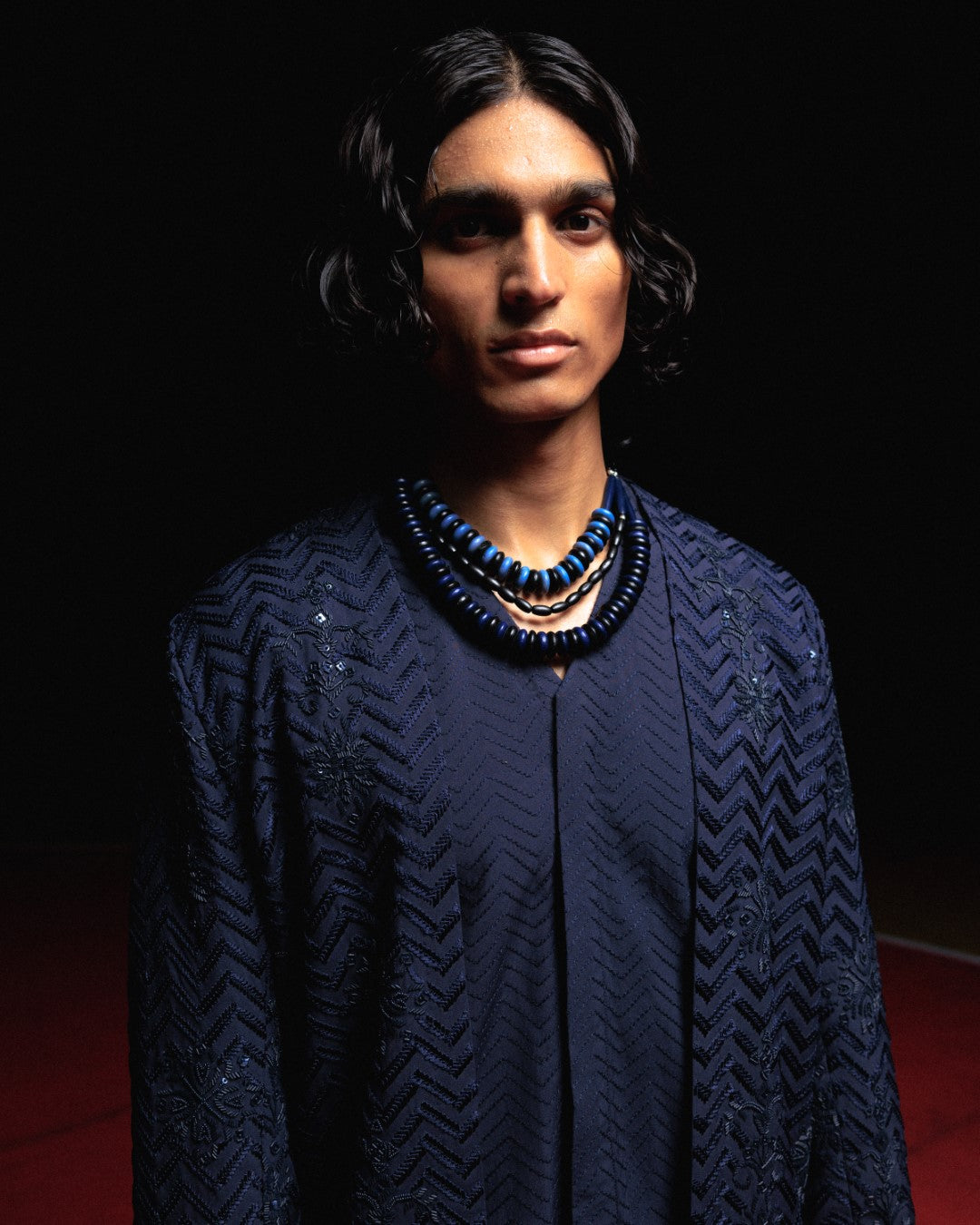 Aztec Chevron Open Kurta Set
