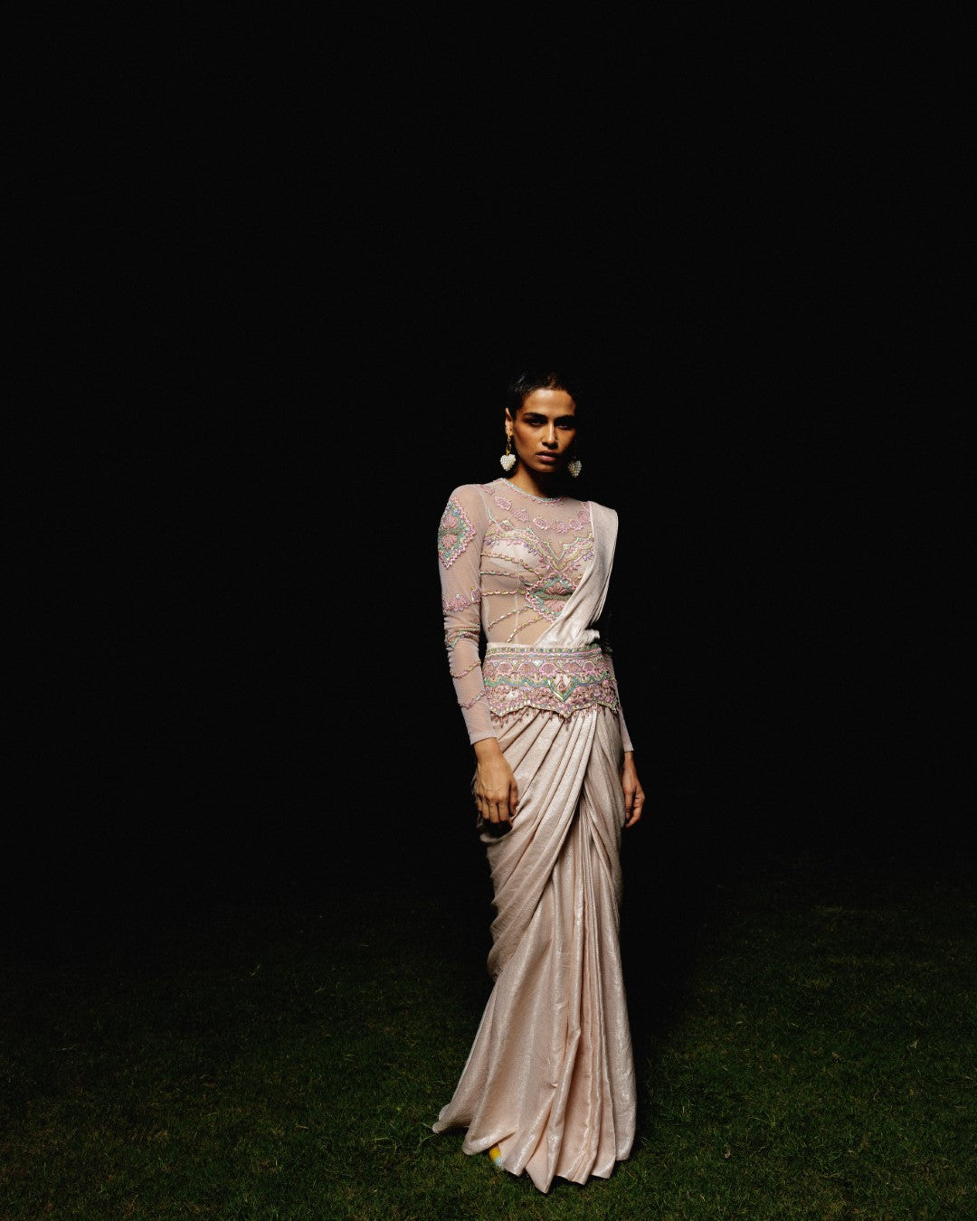 Yantra Stitched Saree