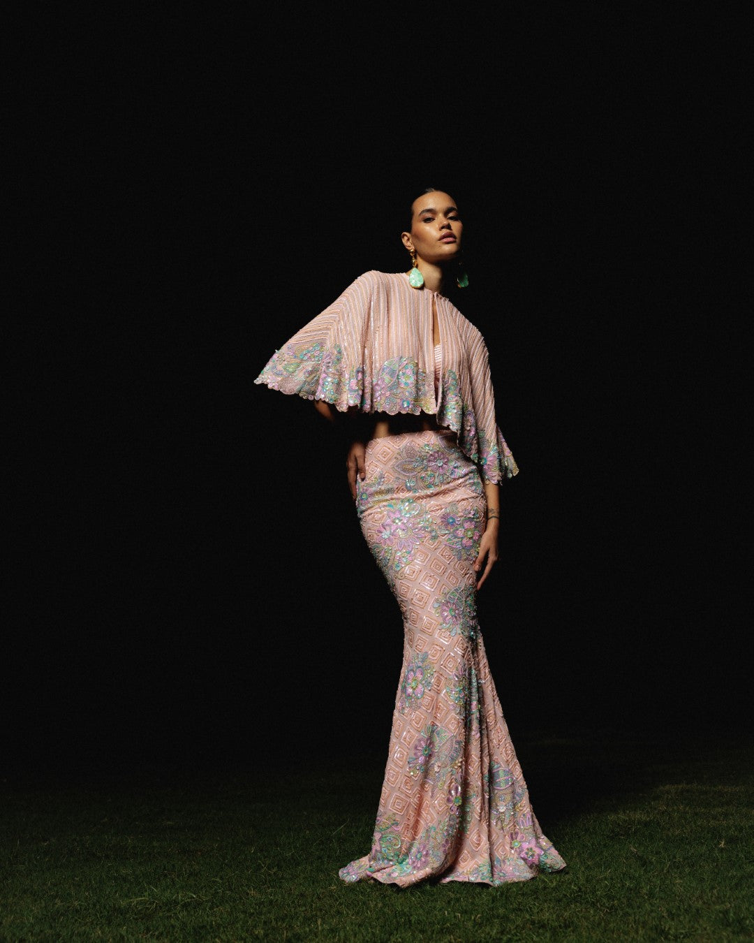 Mirage Fishtail Skirt and Cape