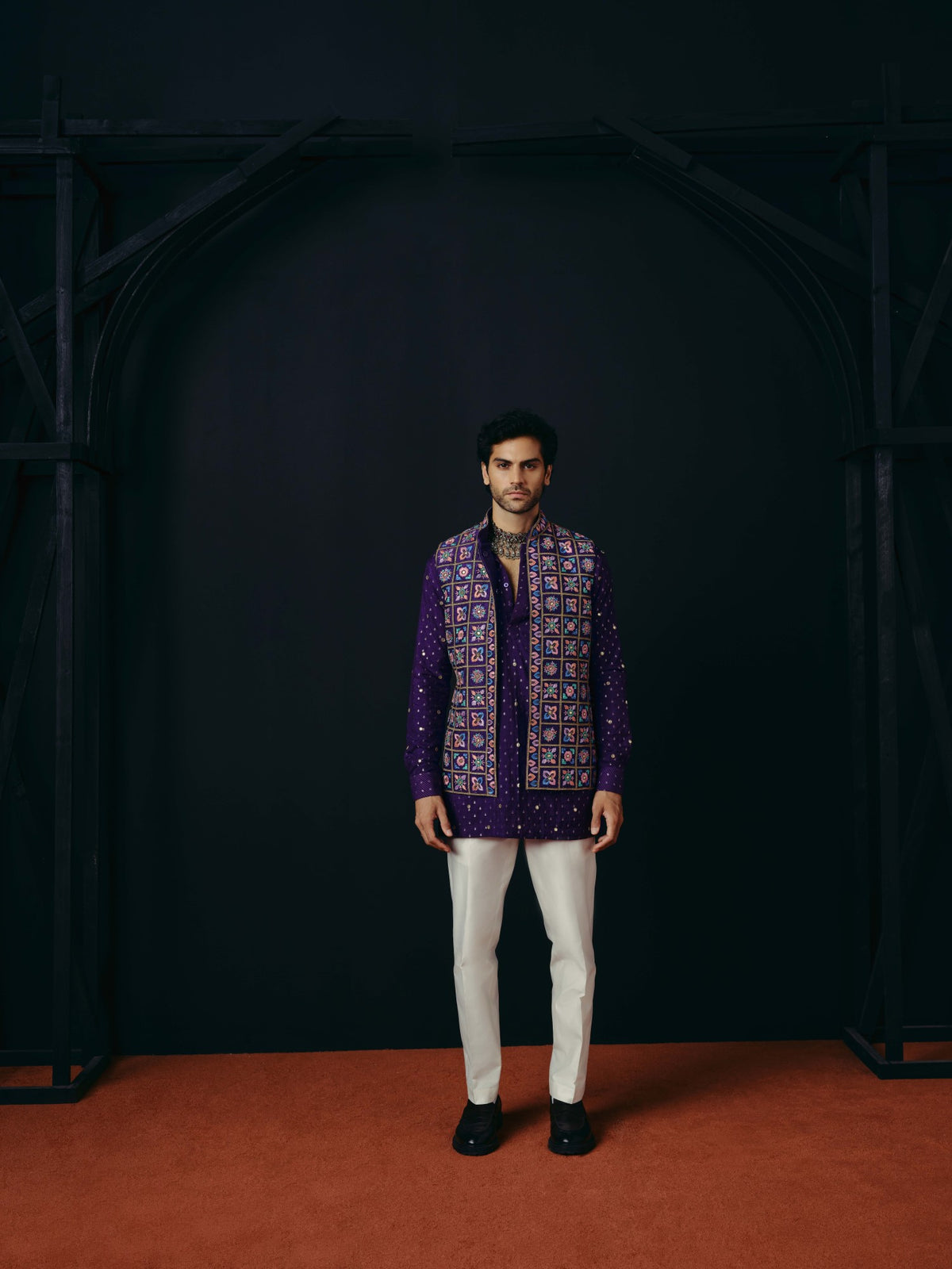 Rasiya nehru jacket , kurta and pant set