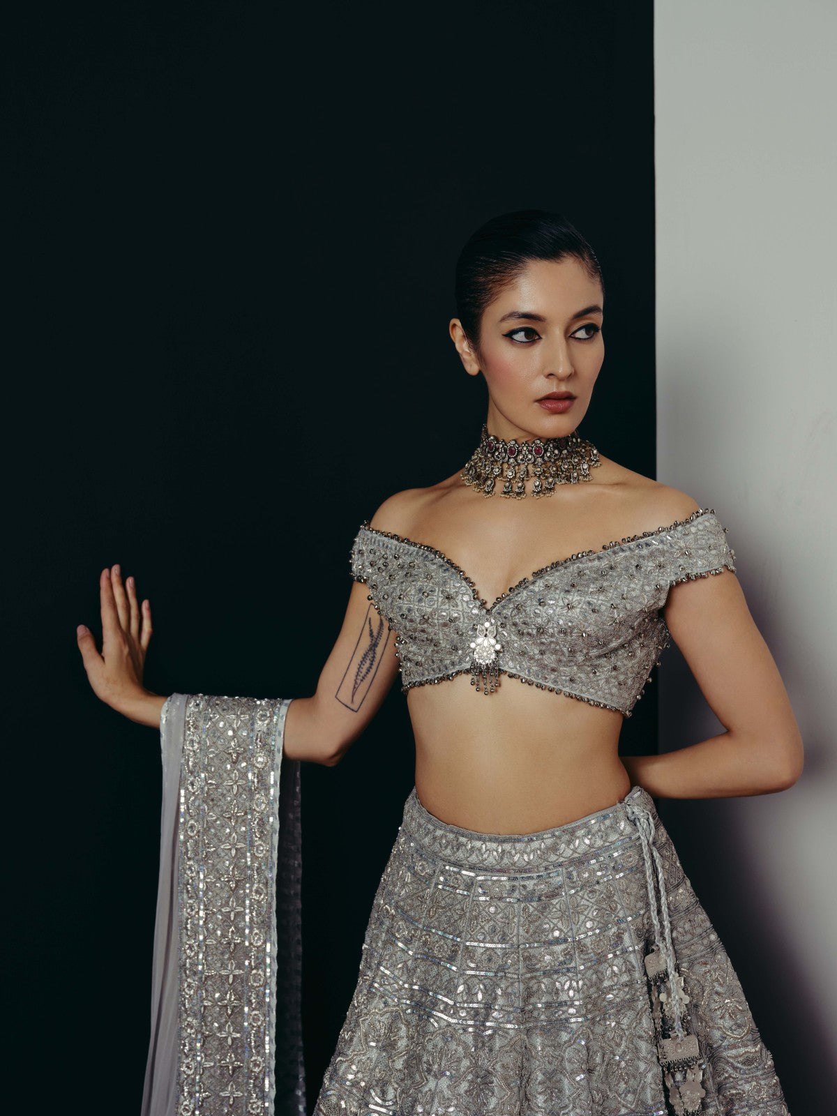 Veenika lehenga set