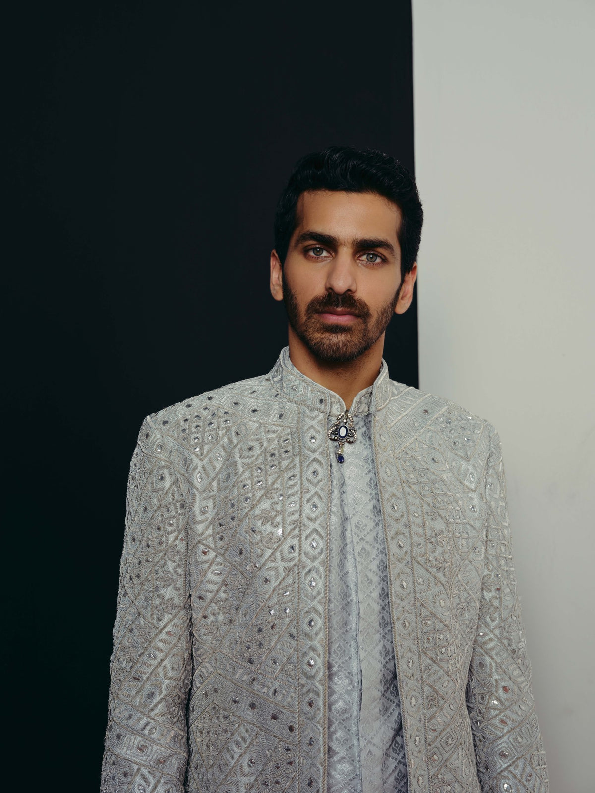 Aranya achkan, kurta and pant set