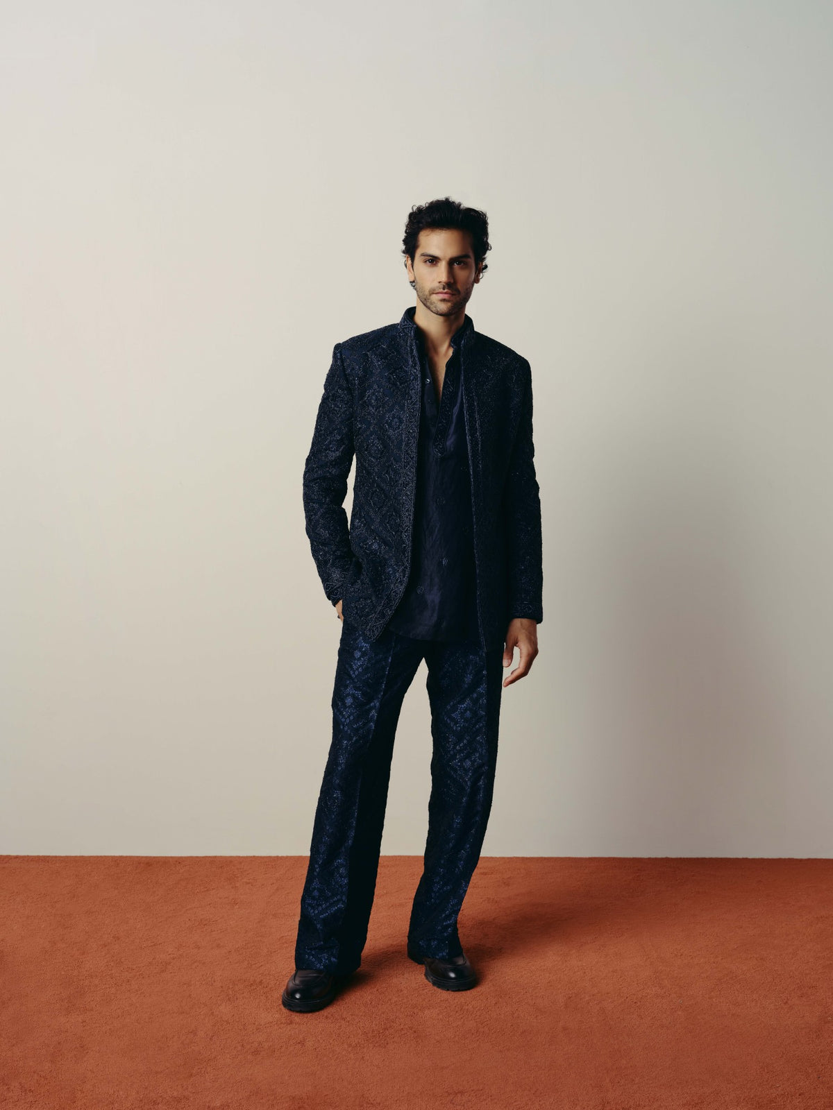 Vedanta Bandhgala jacket , kurta and pant set