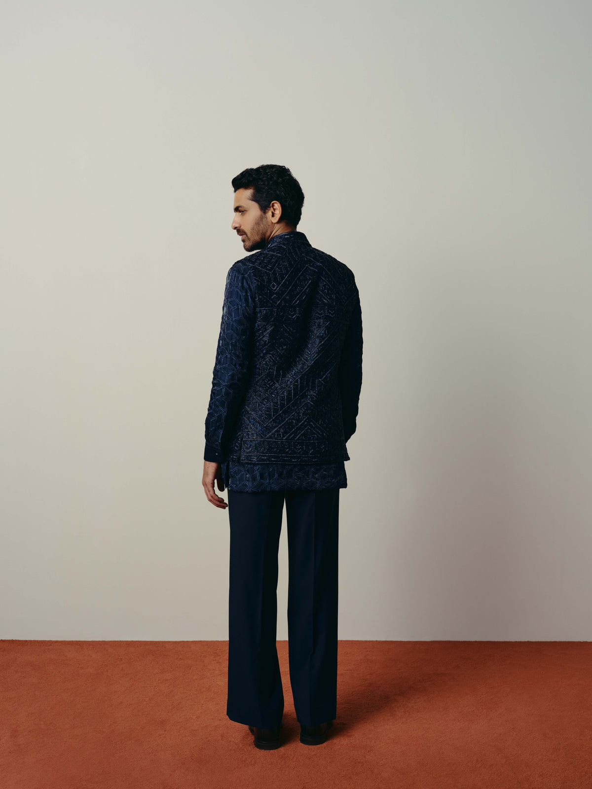 Anhad nehru jacket, kurta and pant set