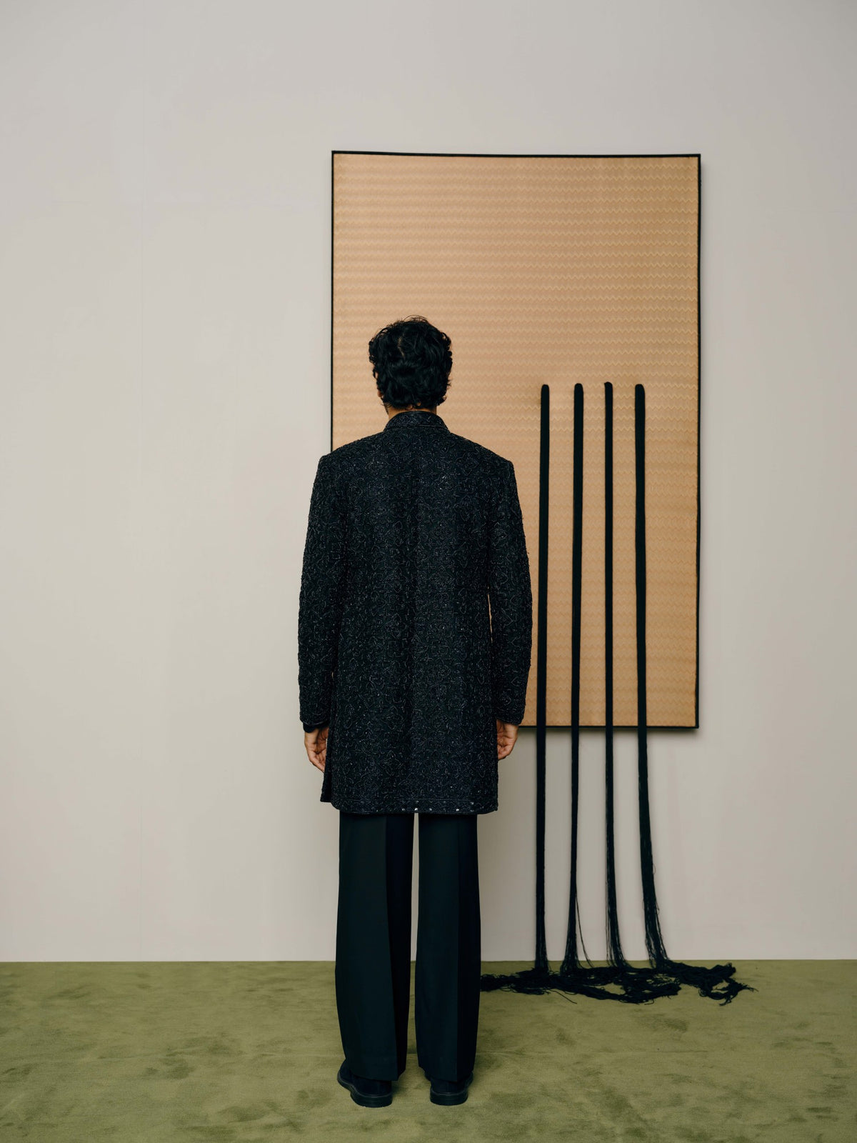Raga achkan, kurta and pant set