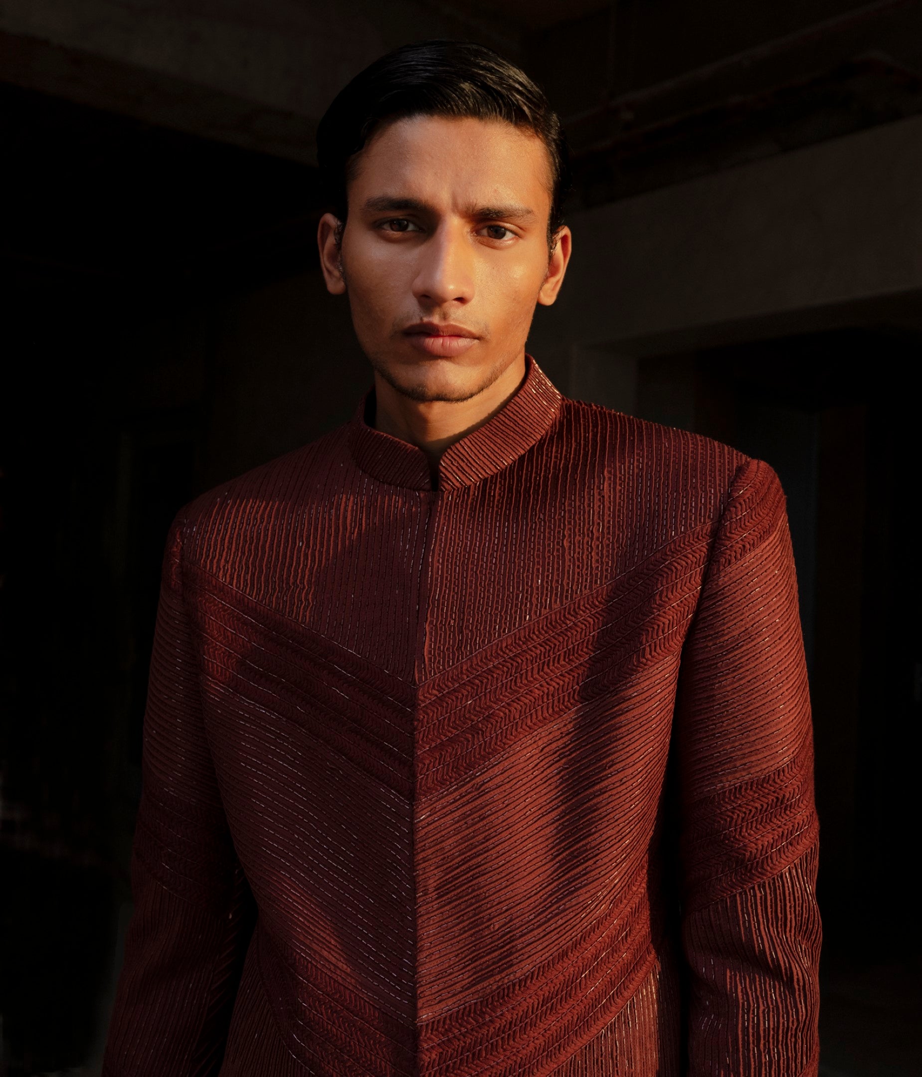 Armour Bandhgala Set