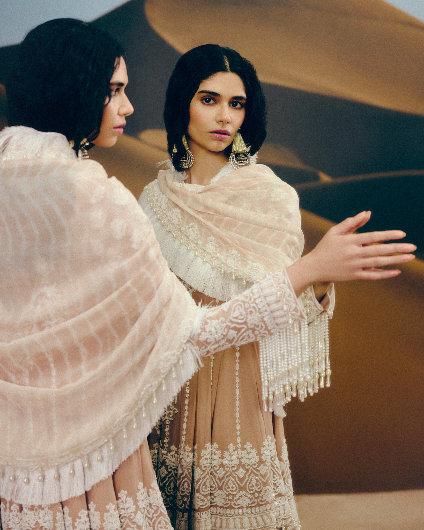 Kukka Kurta Sharara Set