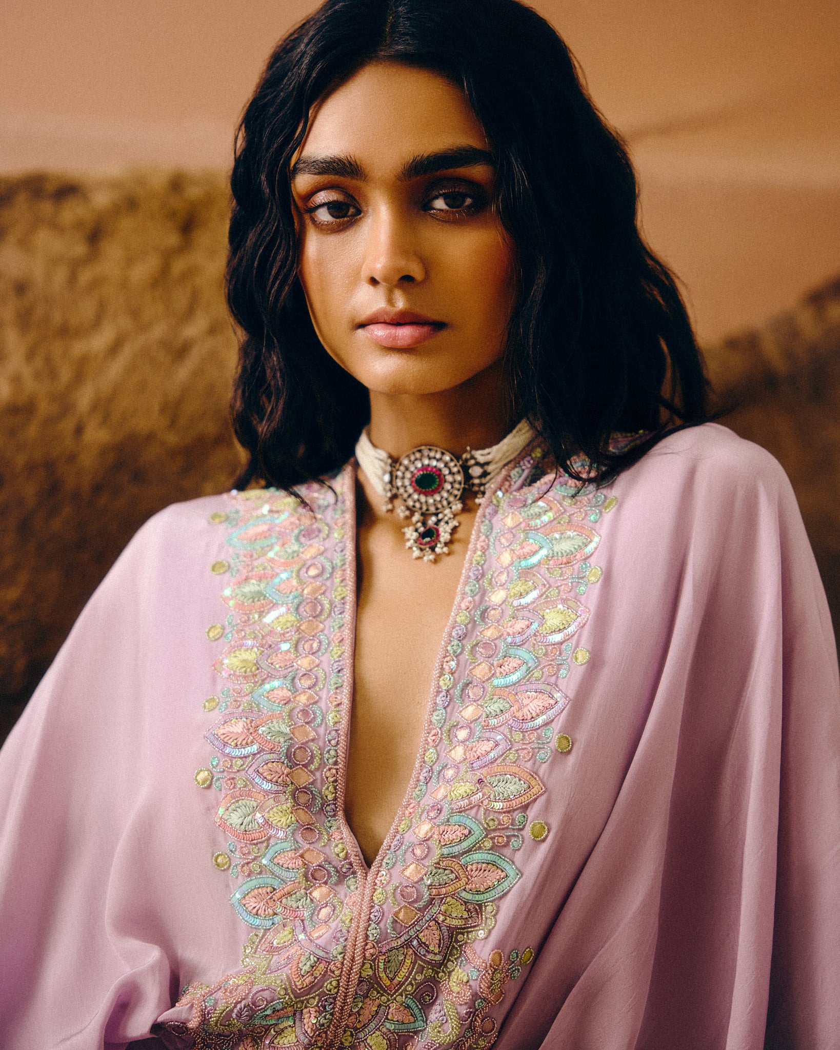 Har Cape Tunic Set