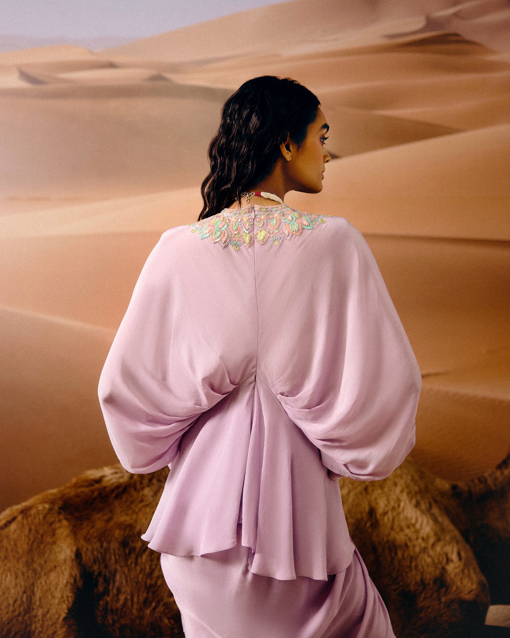 Har Cape Tunic Set
