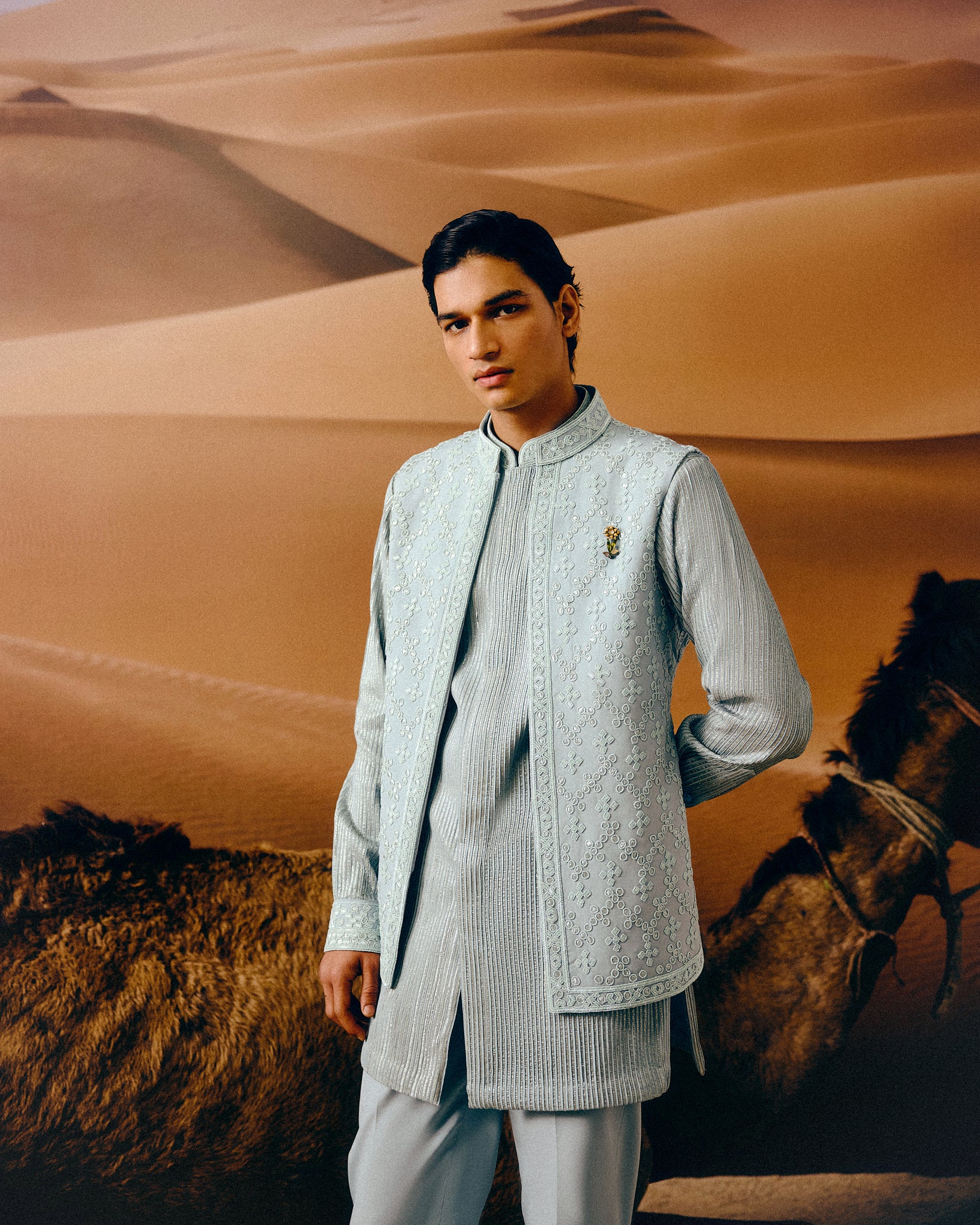 Sivamr Nehru Jacket Set