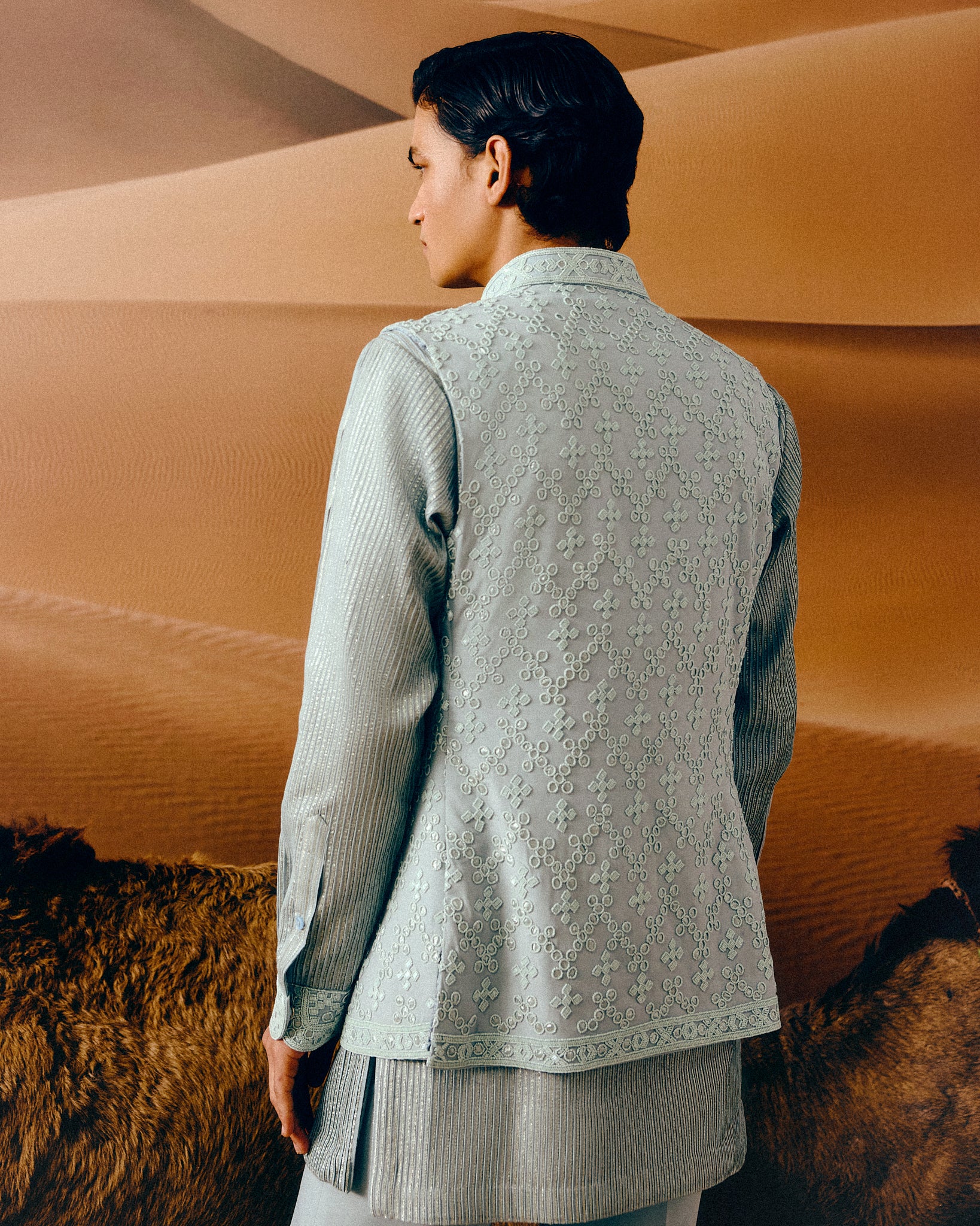 Sivamr Nehru Jacket Set