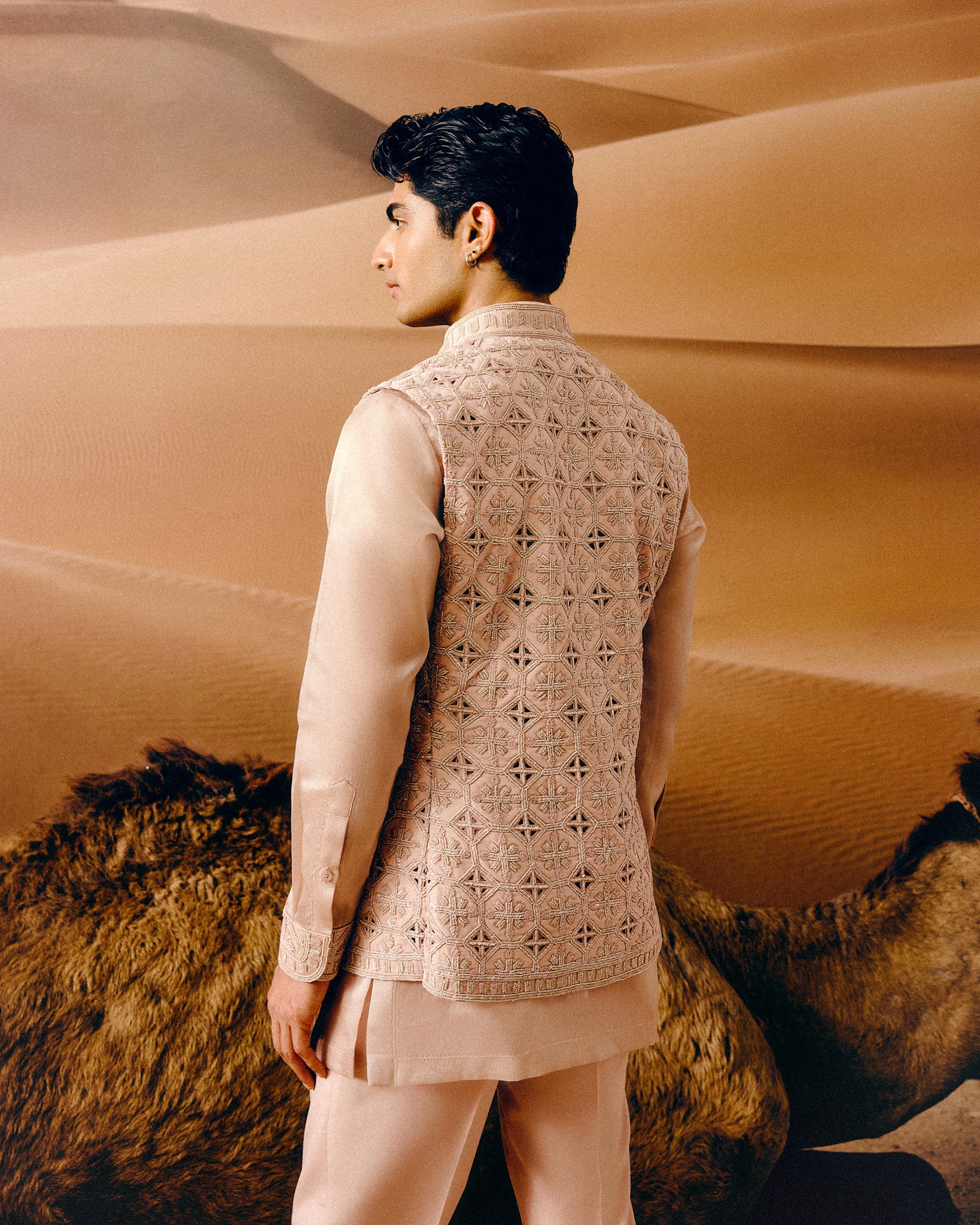 Sao Nehru Jacket Set