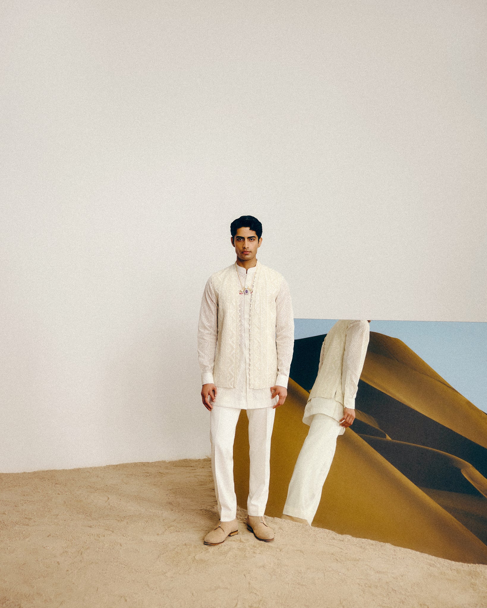 Marhu Nehru Jacket Set
