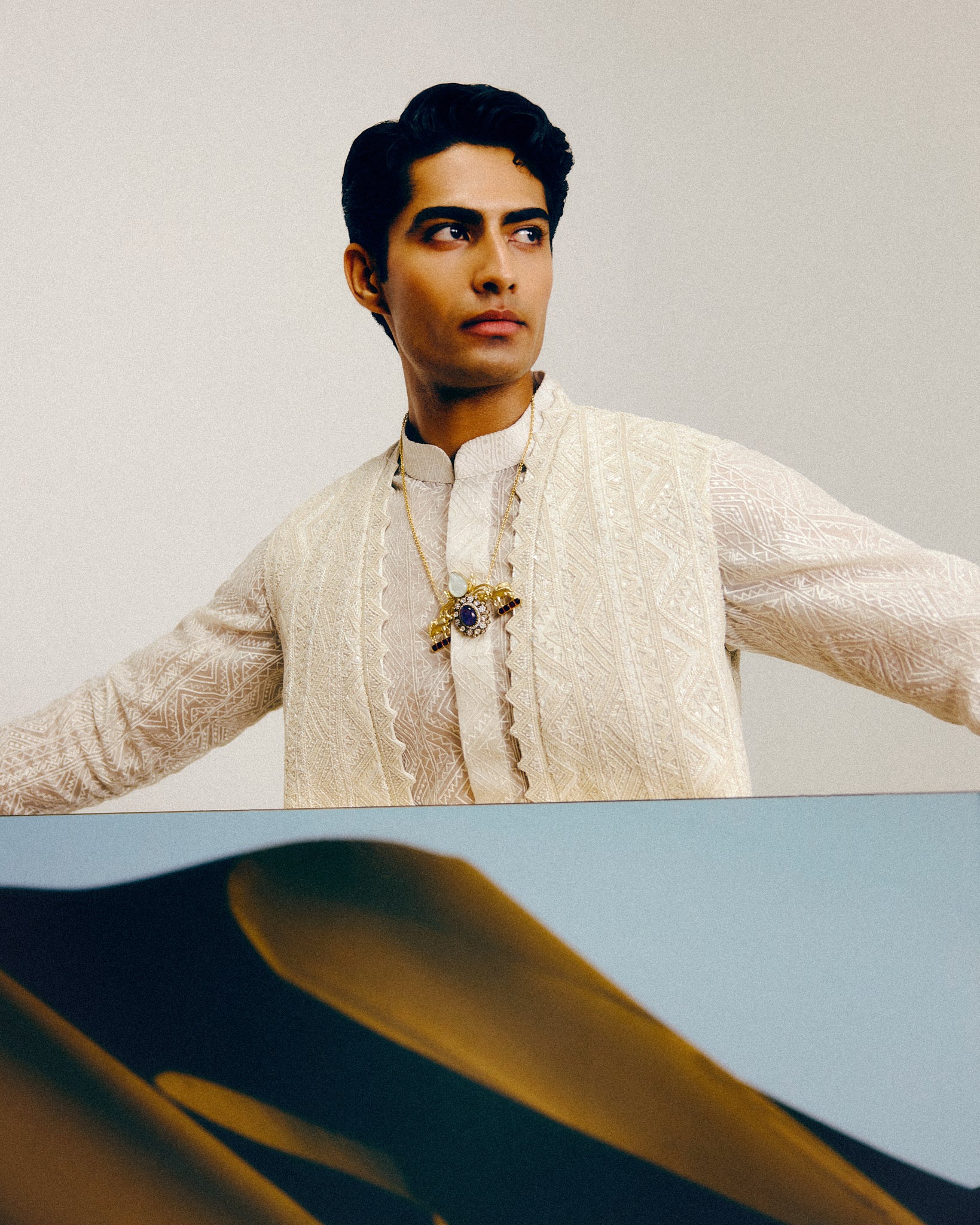 Marhu Nehru Jacket Set
