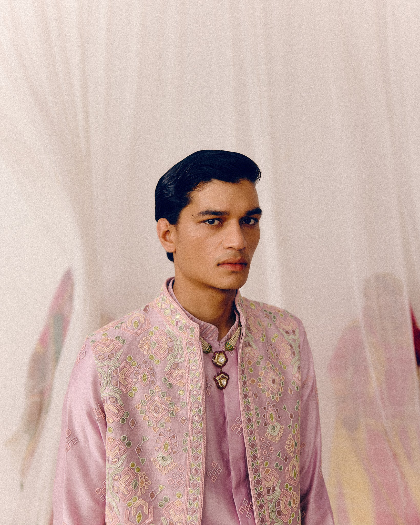 Gor Boli Nehru Jacket Set