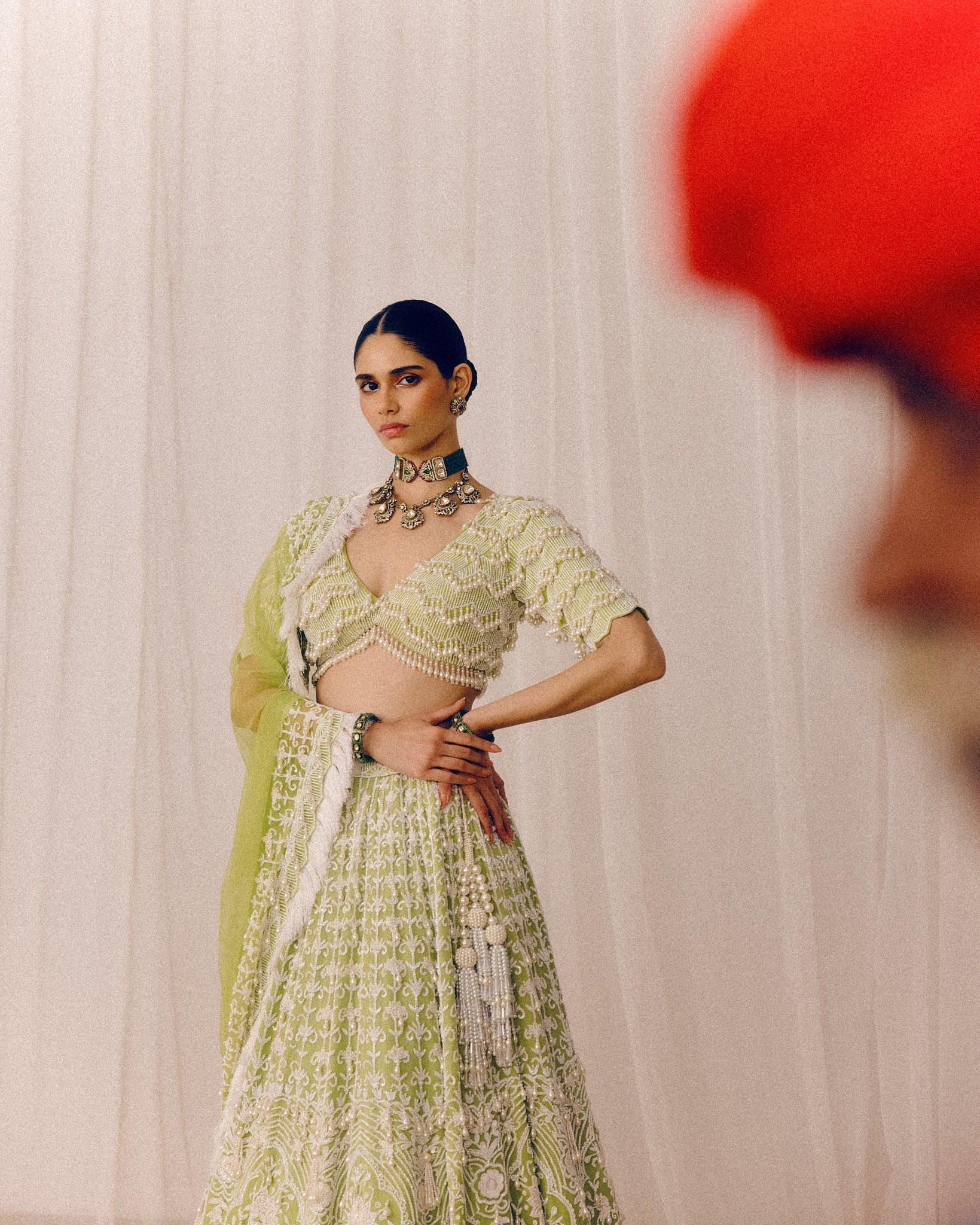 Patra Lehenga Set