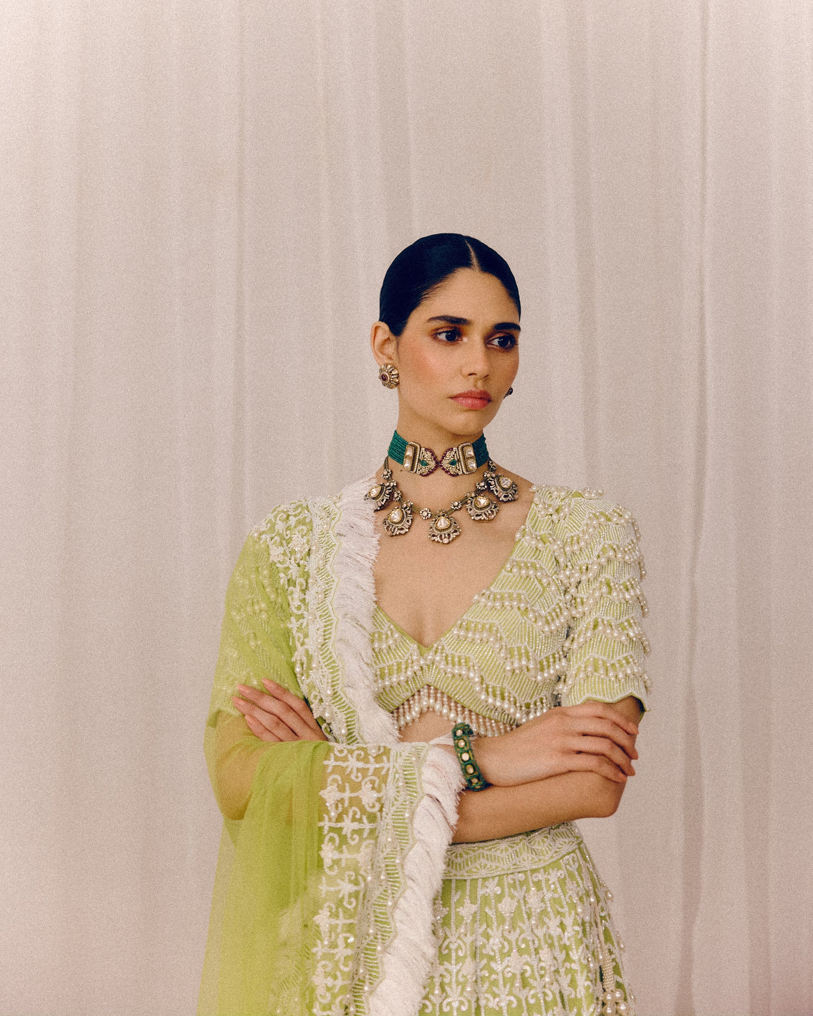 Patra Lehenga Set
