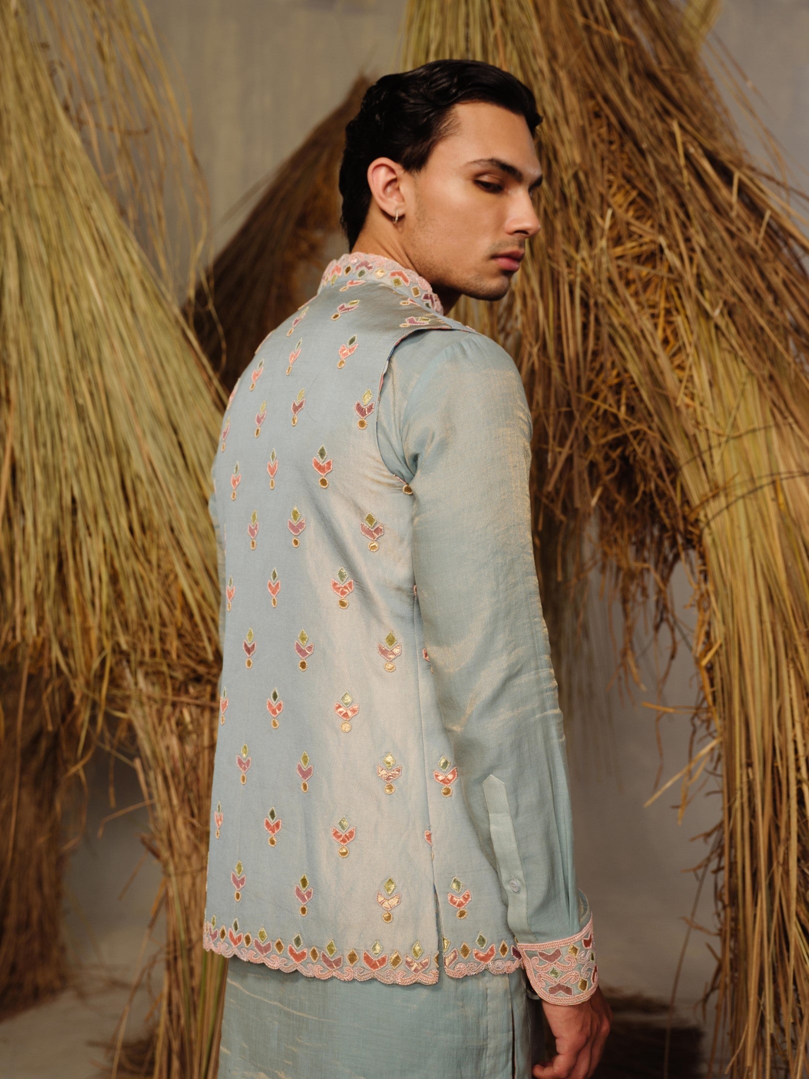 Barkat Nehru Jacket Set