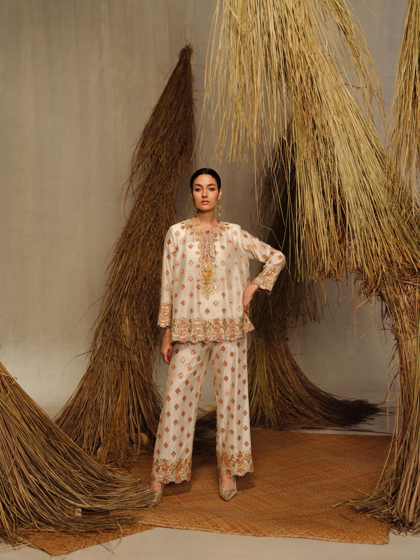 Sohni Cape Tunic Set