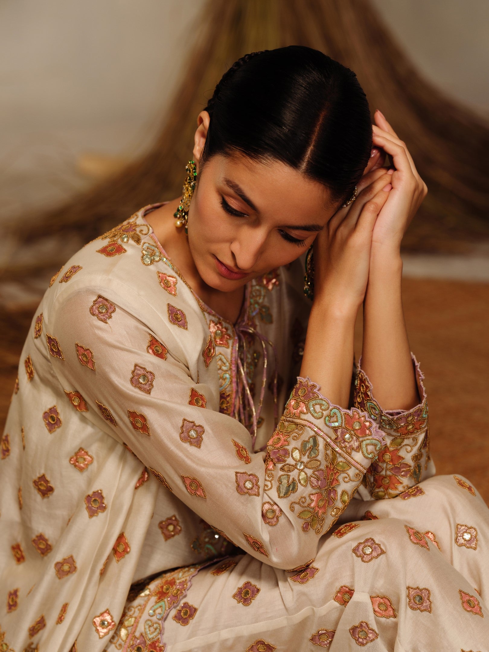 Sohni Cape Tunic Set