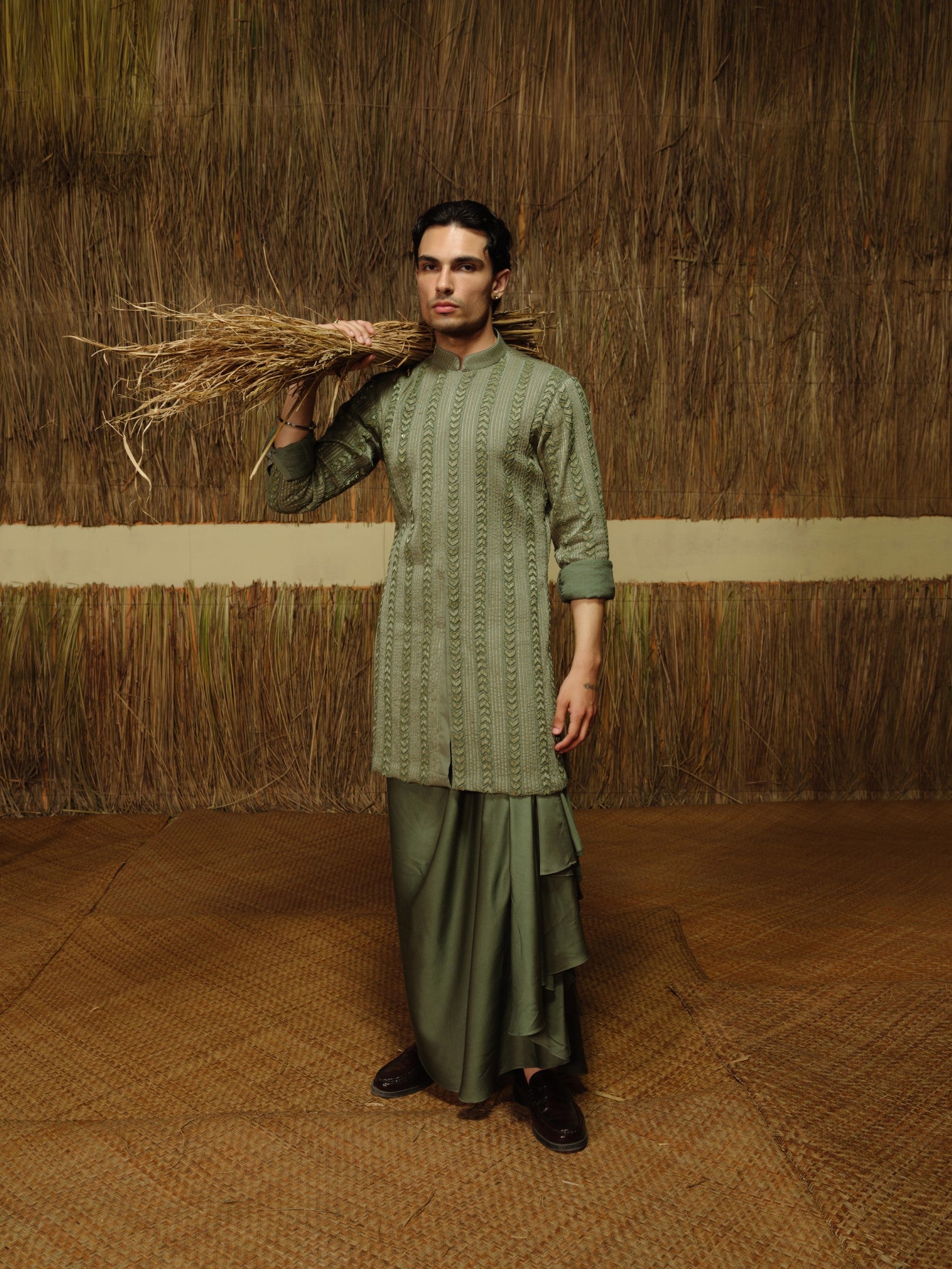 Anakh Kurta Dhoti Set