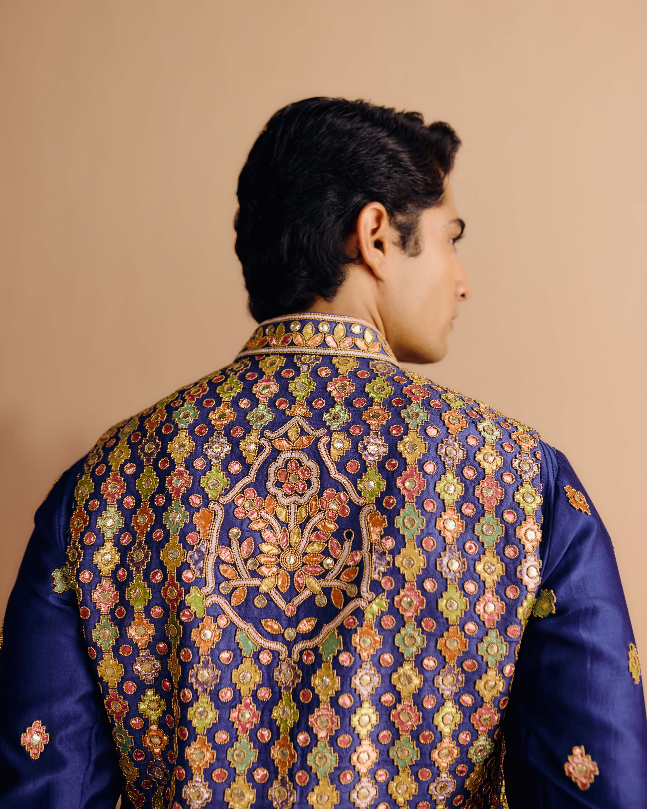 Arthav Nehru Jacket Set