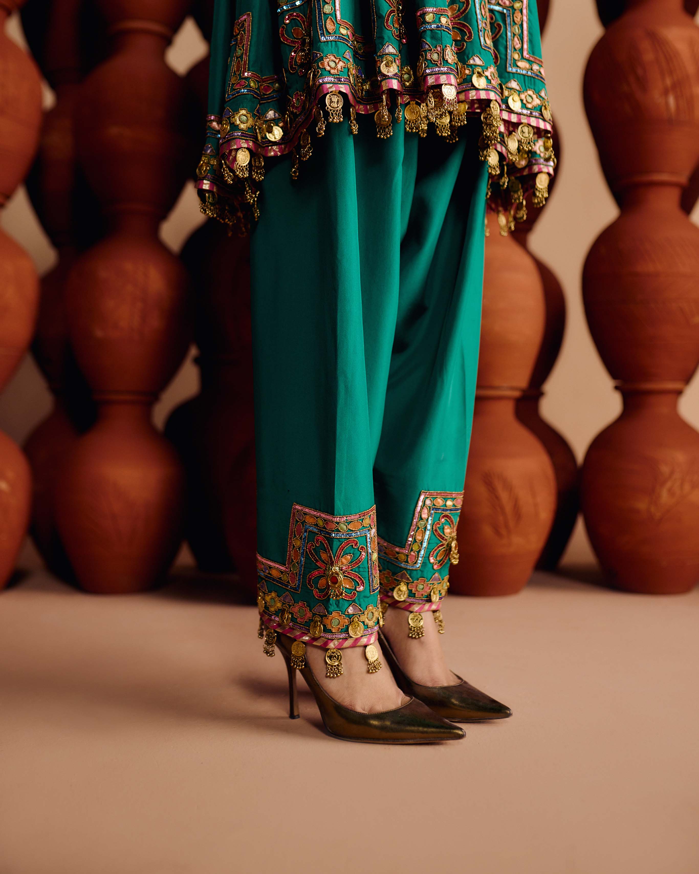 Ziya Kalidaar Kurta Salwar Set