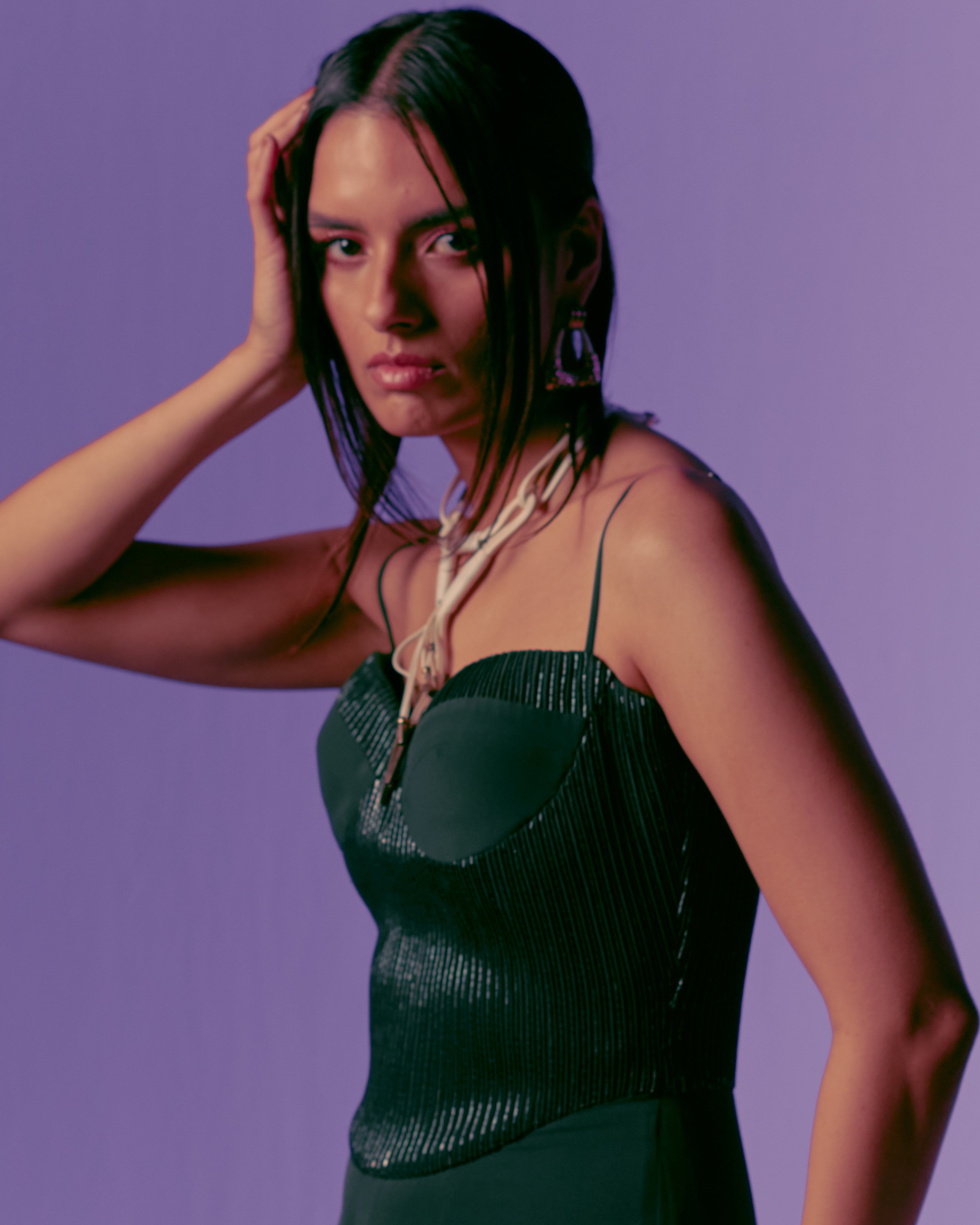 Jade Corset Jumpsuit