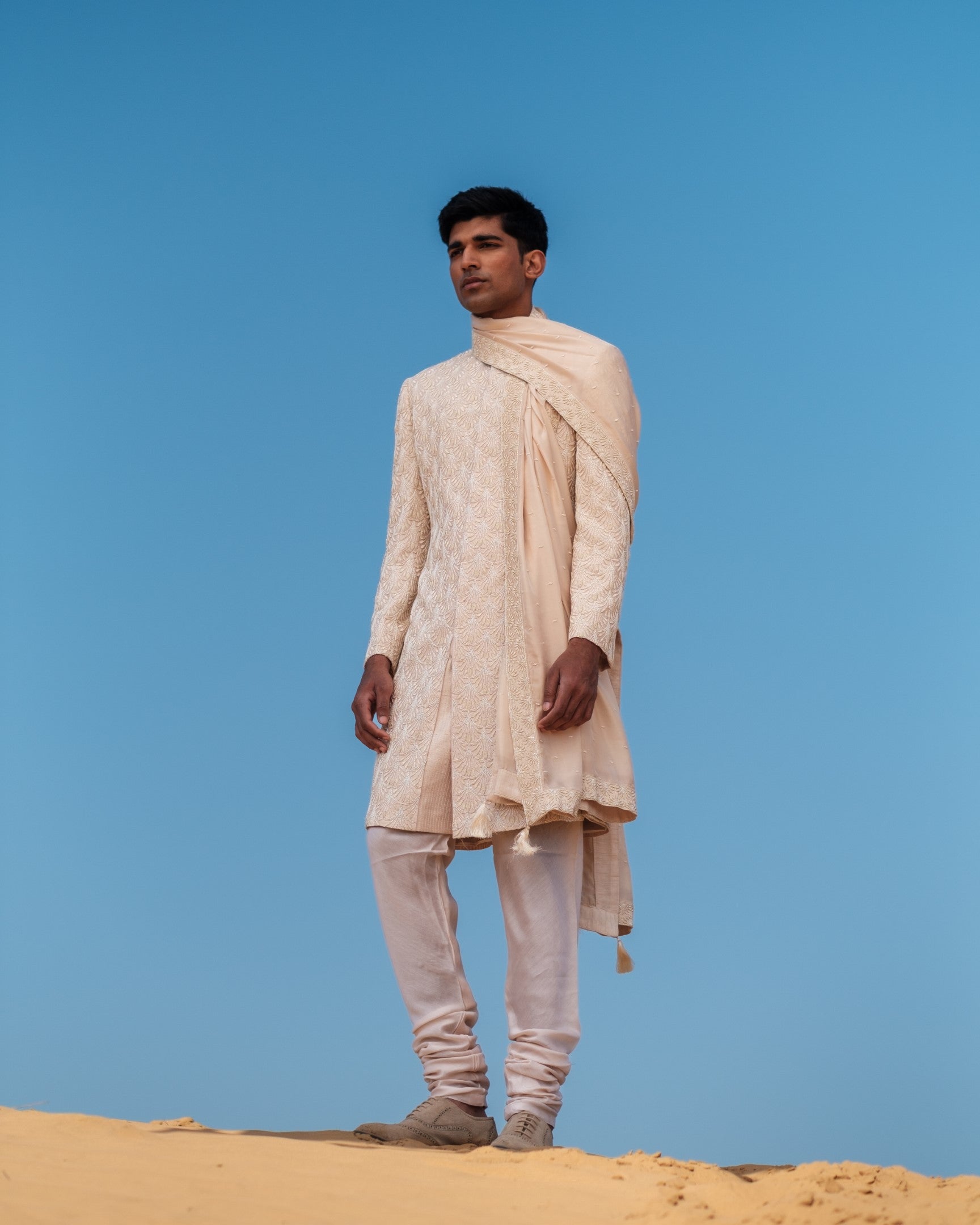 Foliage Sherwani Set