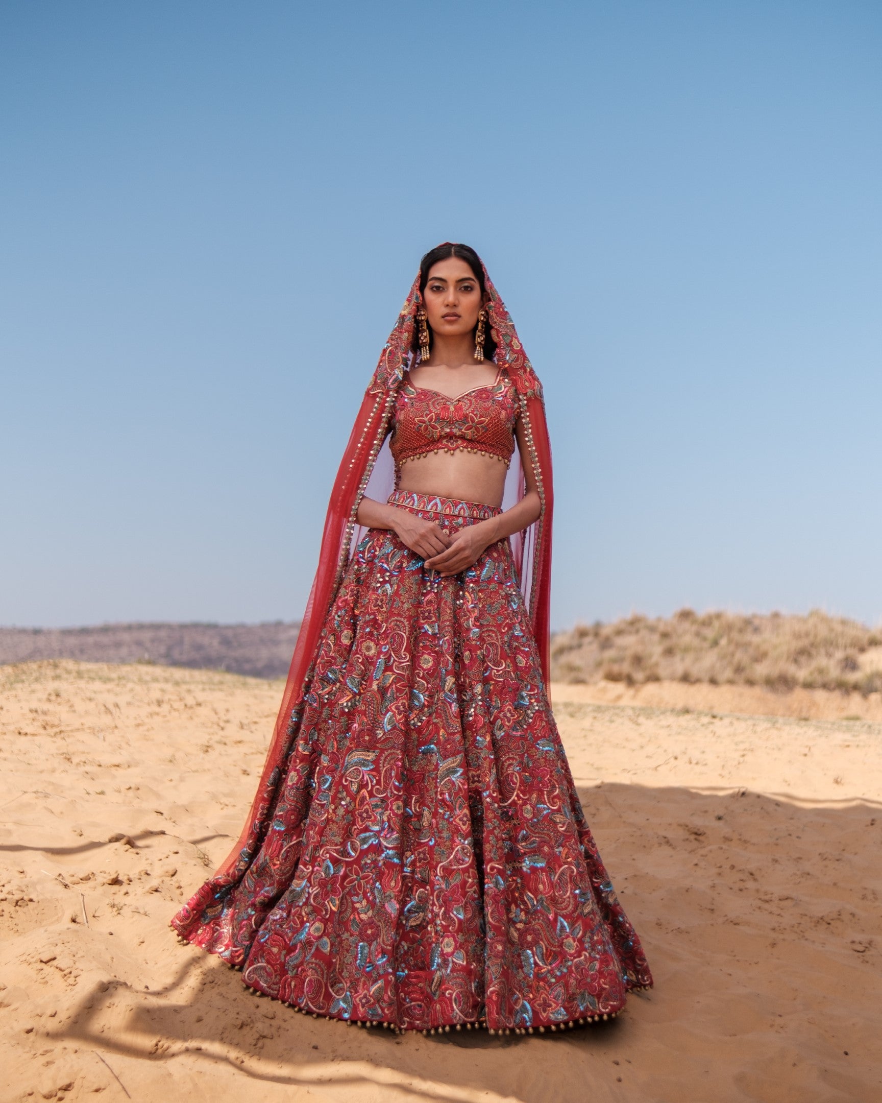 Floret Lehenga Set