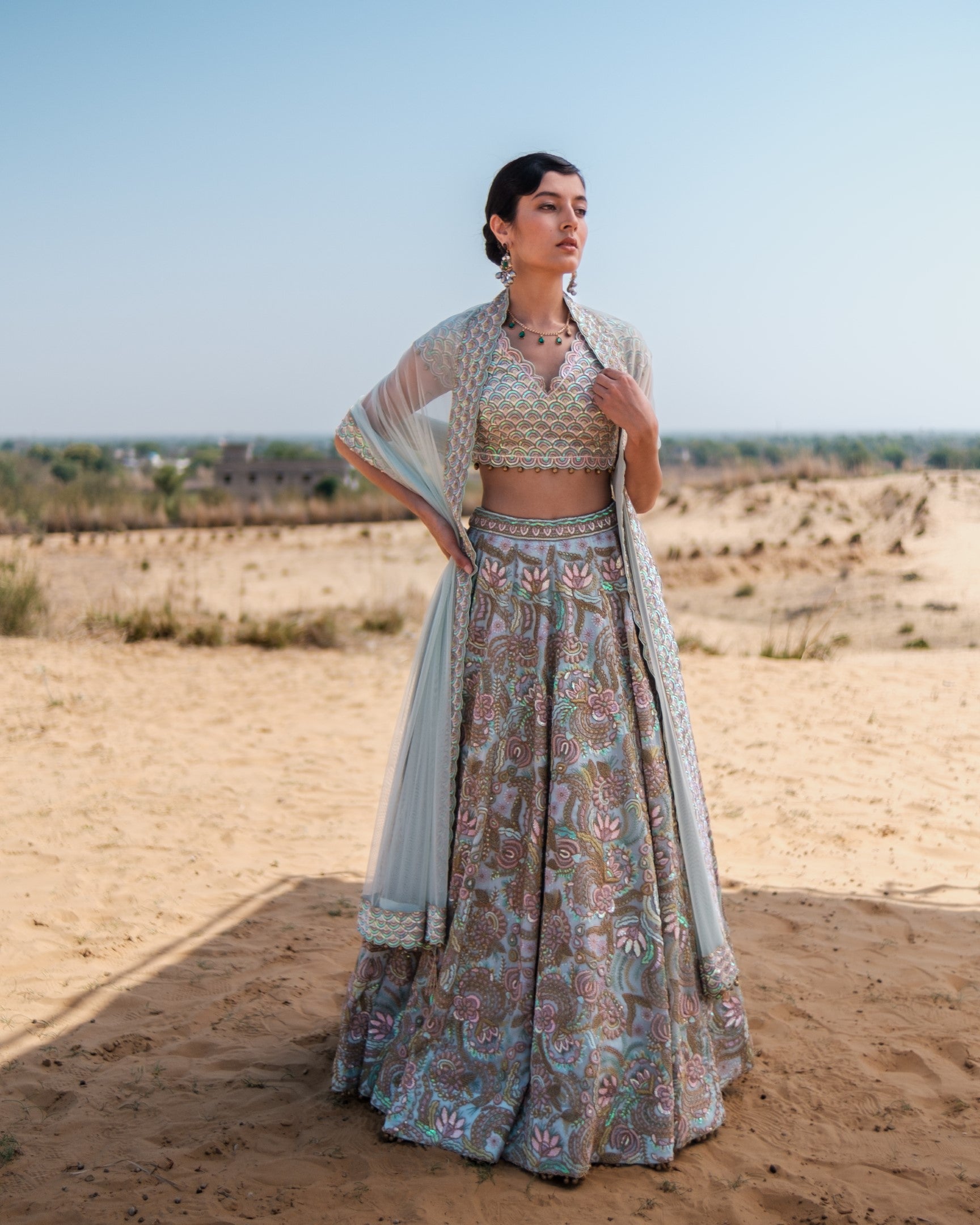 Zen Garden Lehenga Set