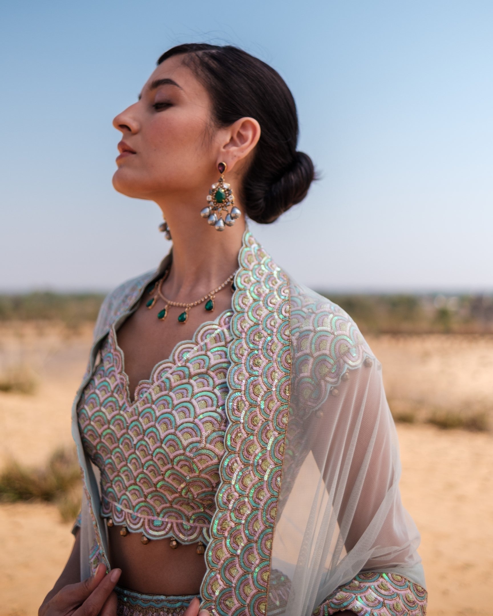 Zen Garden Lehenga Set