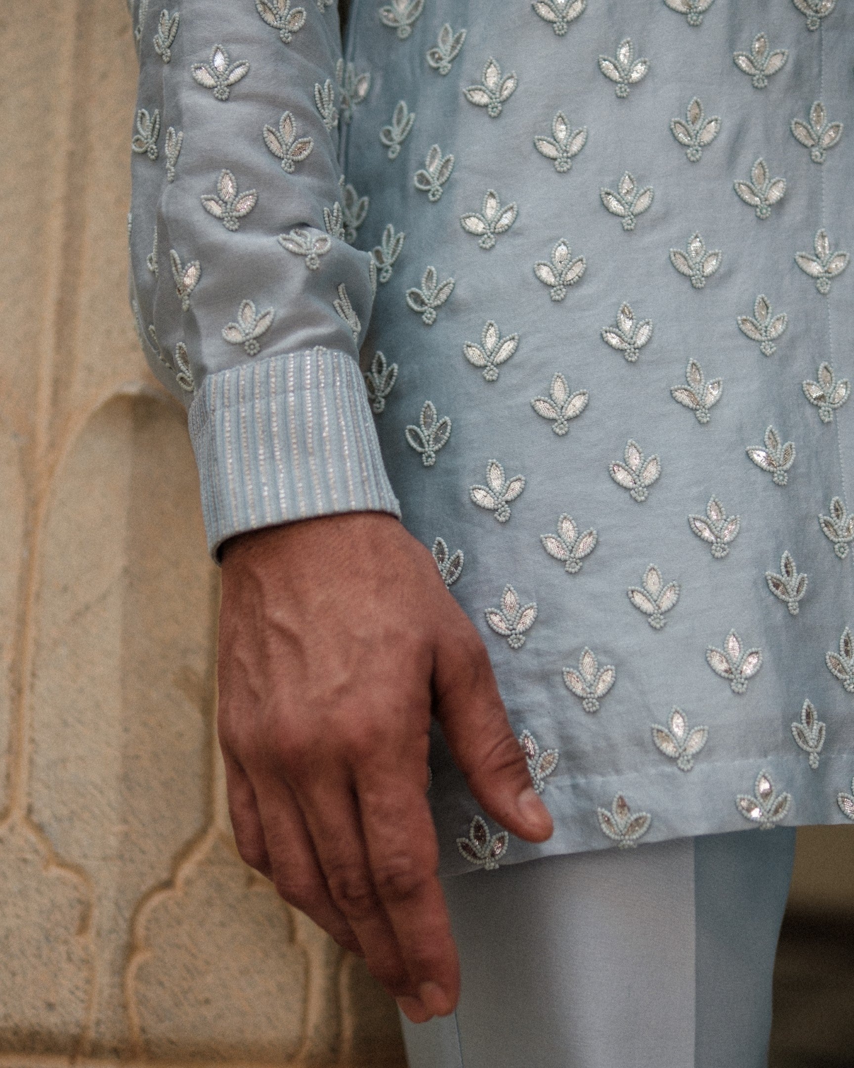 Dainty Dots Henna Kurta Set