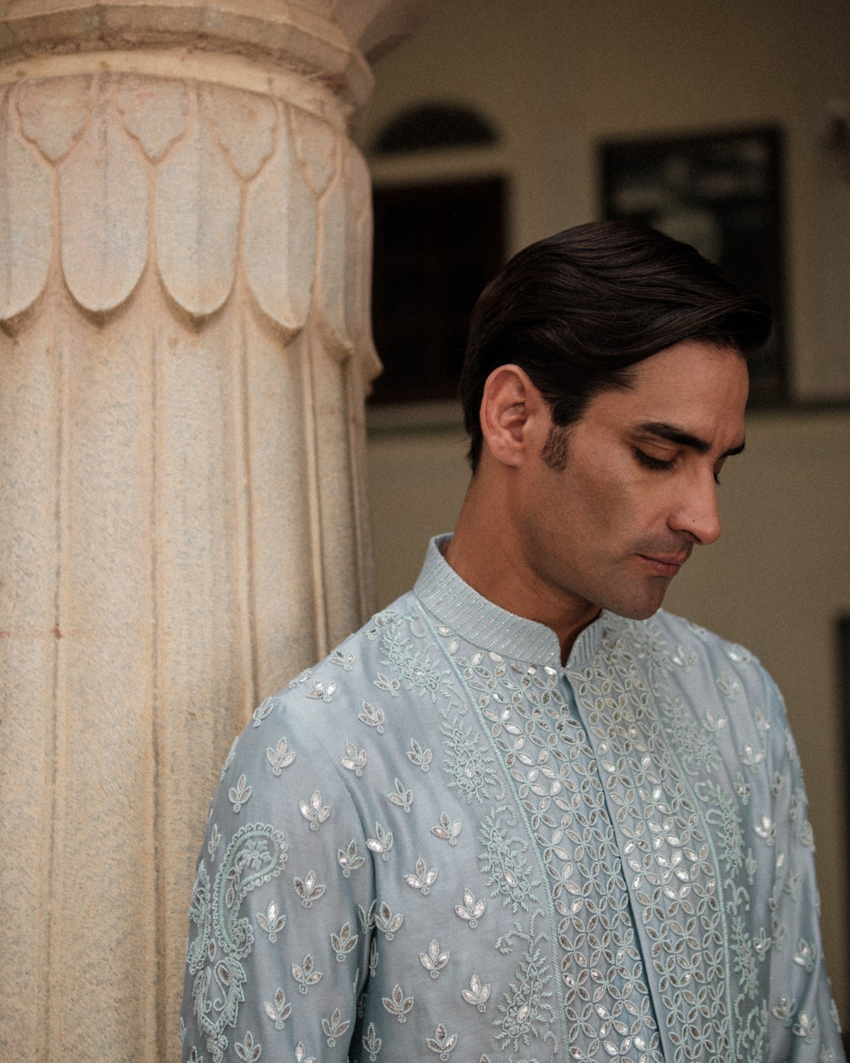 Dainty Dots Henna Kurta Set