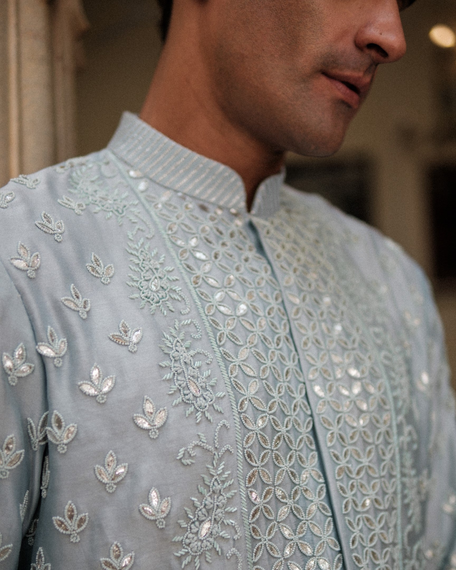 Dainty Dots Henna Kurta Set