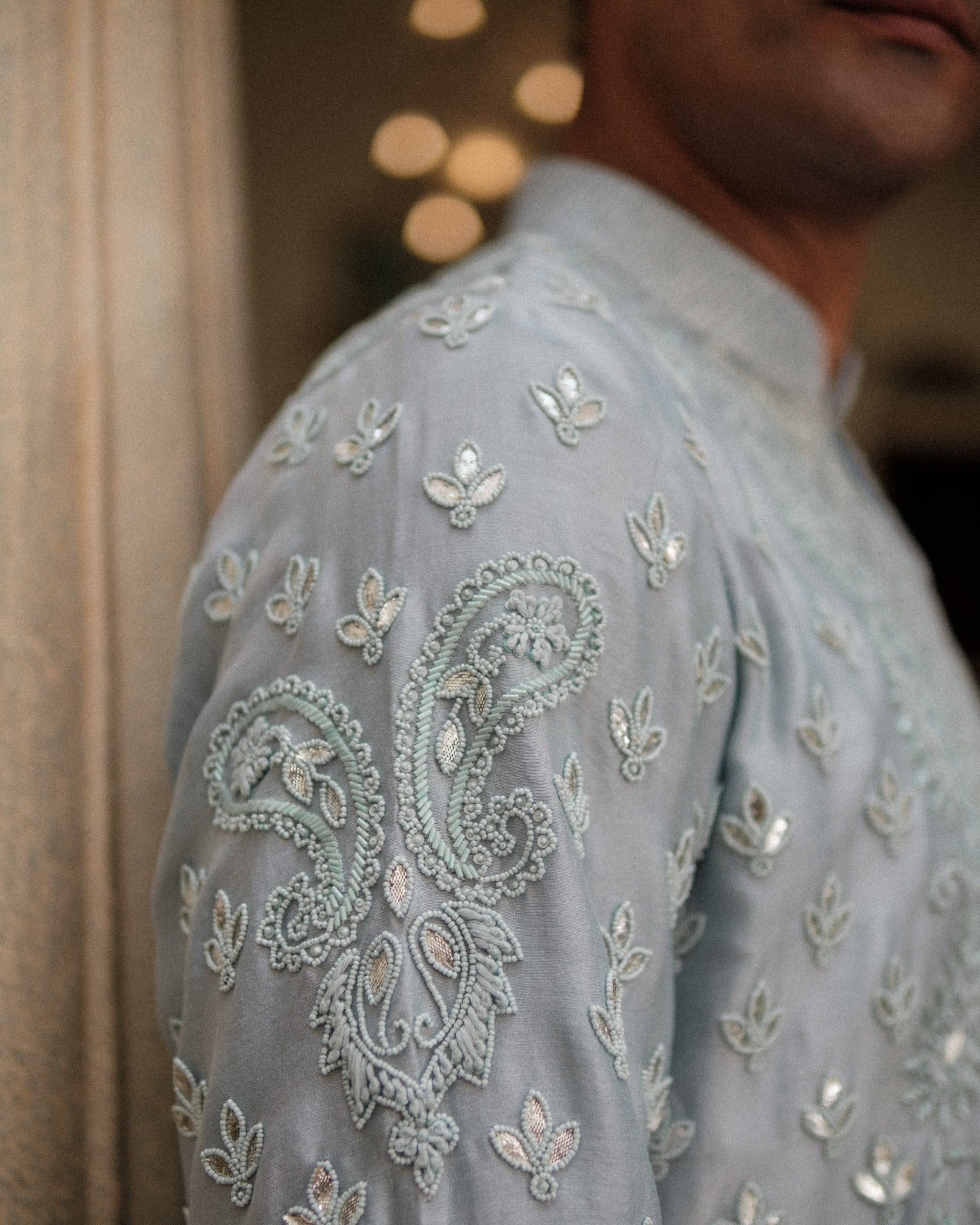 Dainty Dots Henna Kurta Set