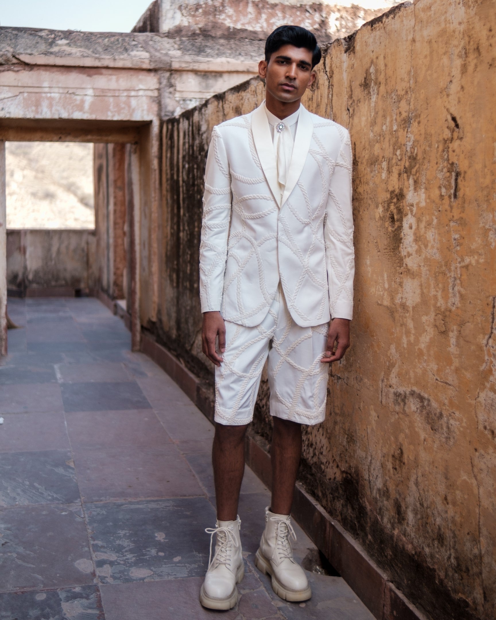 Psy Cuban Chain Co-ord Tuxedo Set