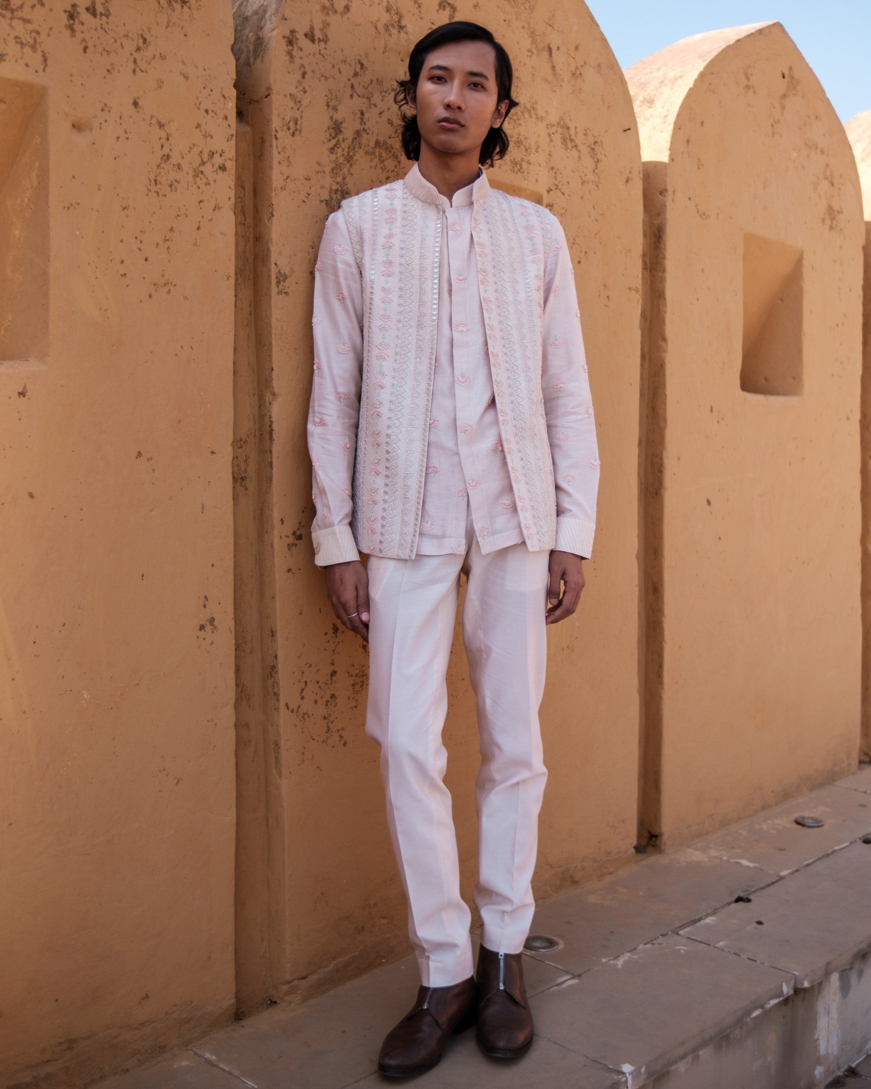 Bliss Nehru Jacket Set