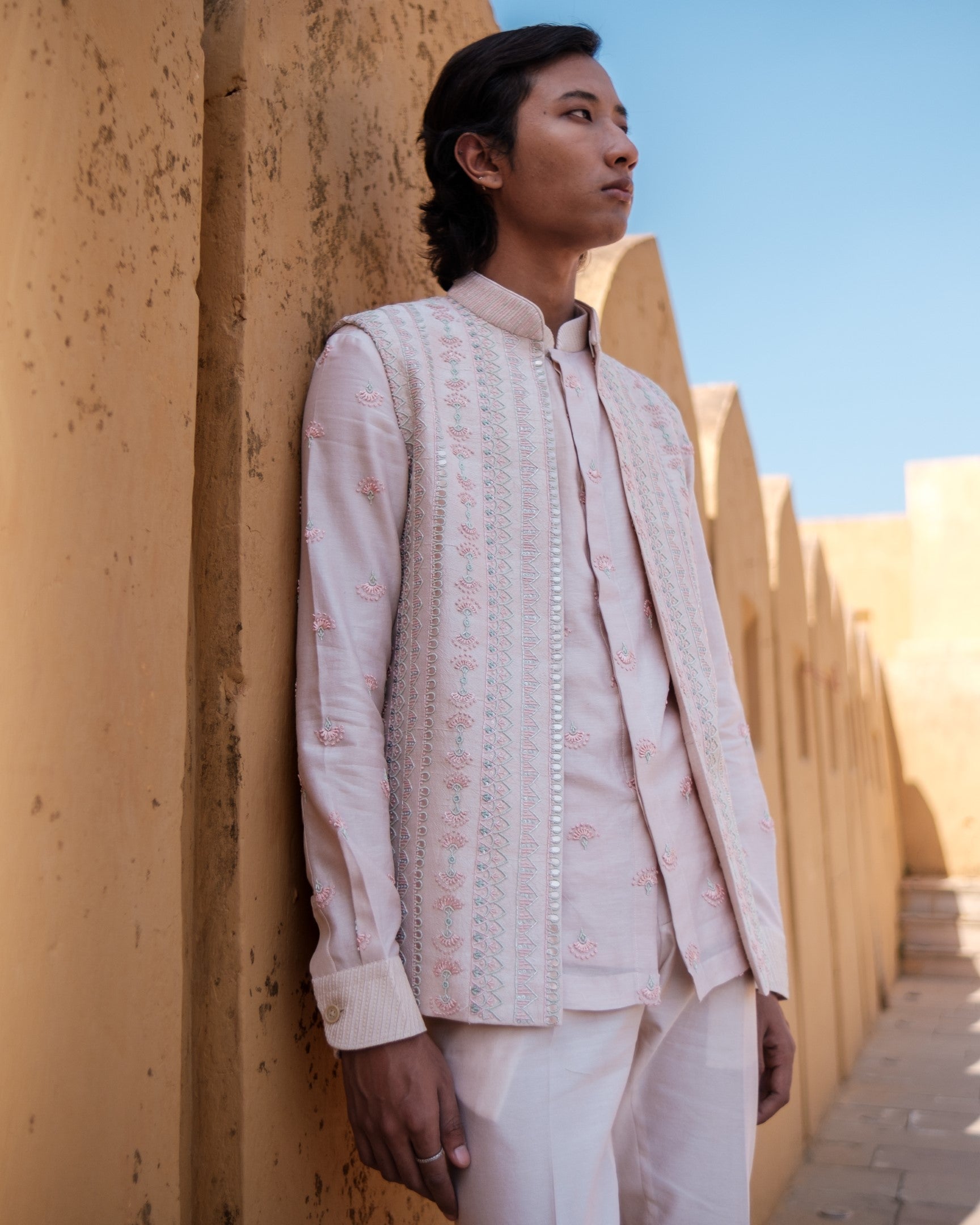 Bliss Nehru Jacket Set