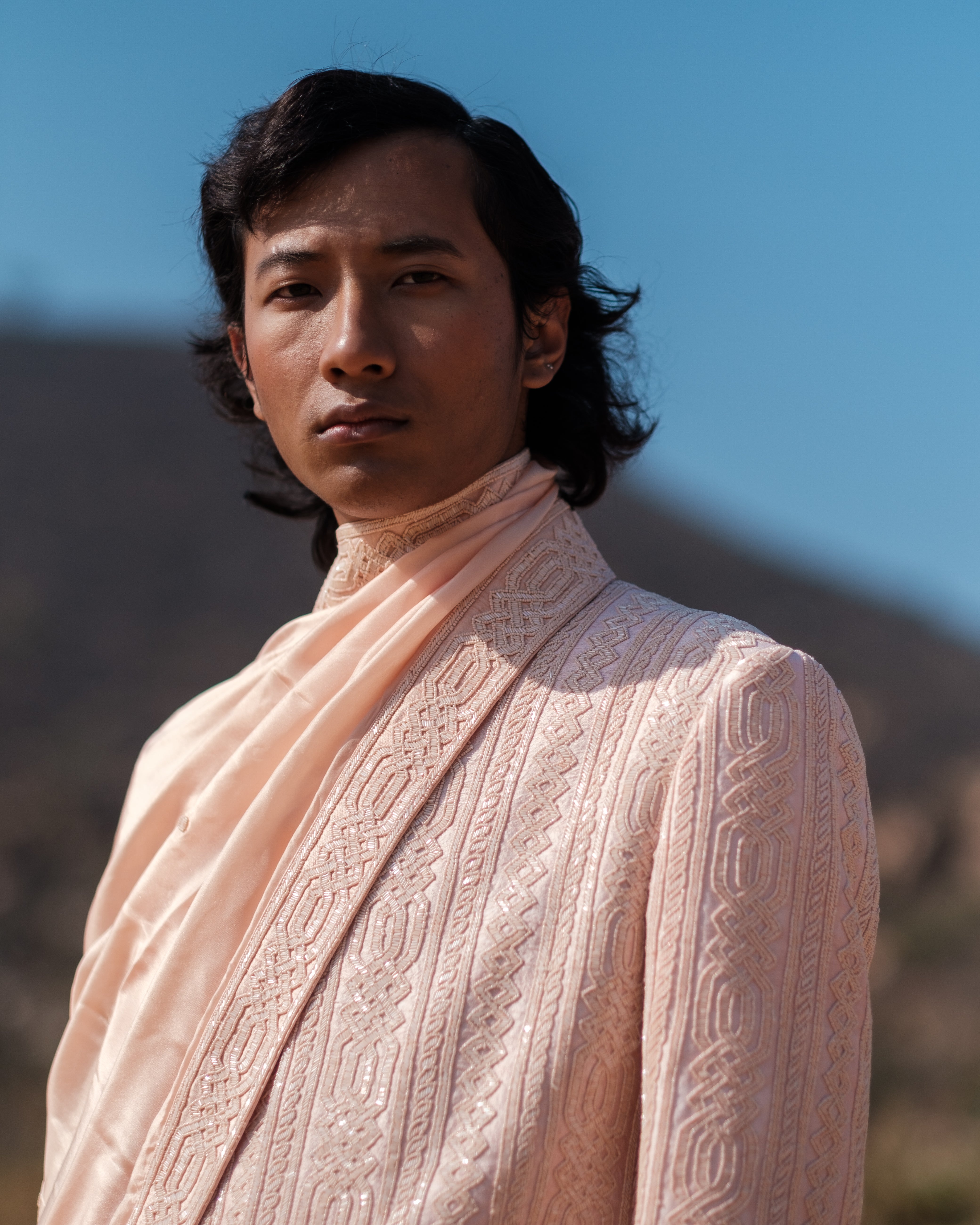 Cuban Link Sherwani Set