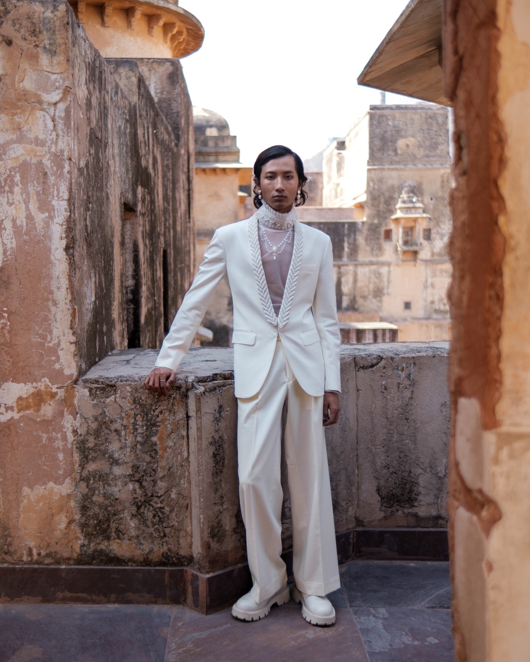 Cuban Chain Tuxedo Set