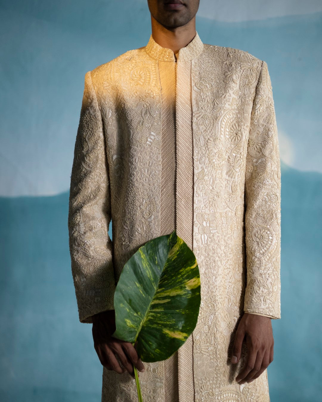 Deep Sea Sherwani