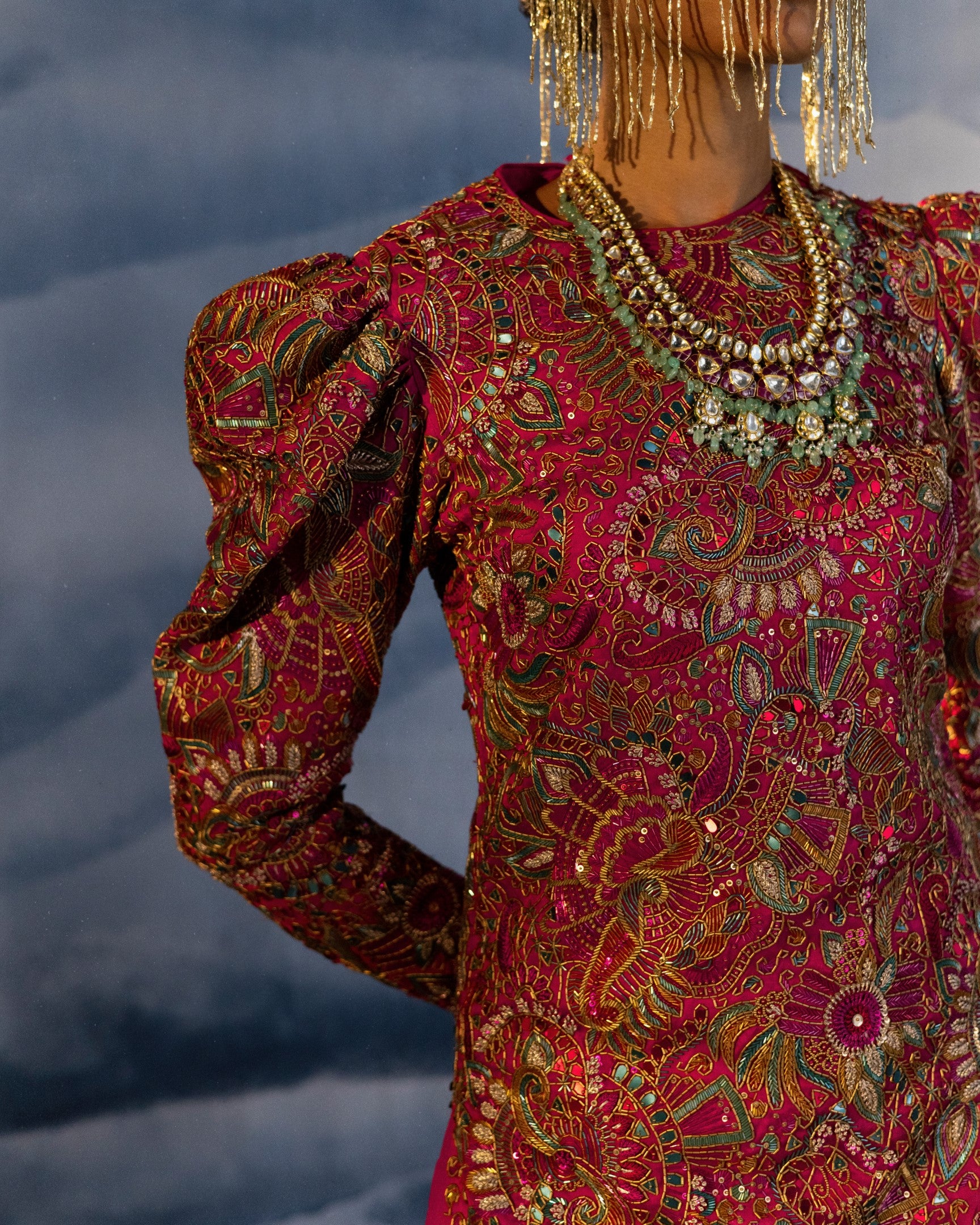 Paisley Frenzy Kurta Sharara Set