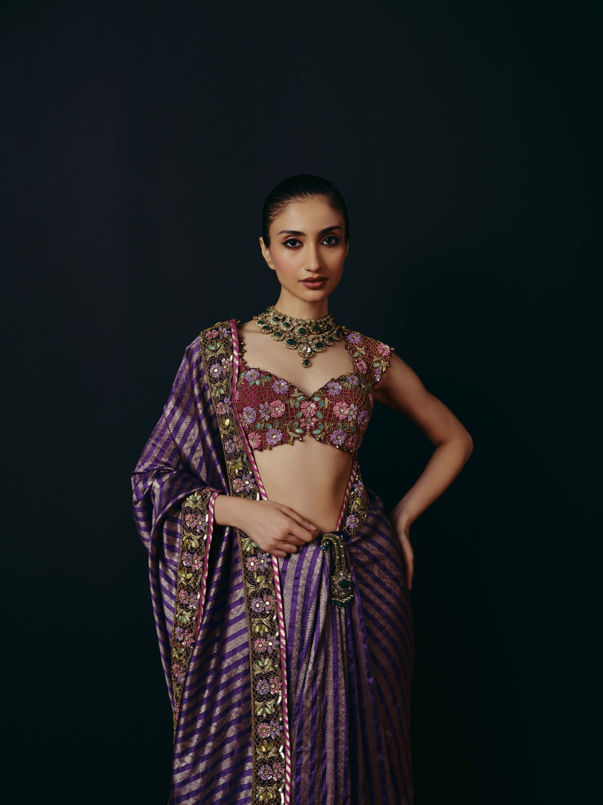 Nalini saree blouse Set