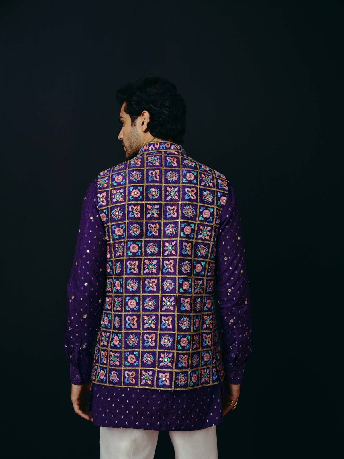Rasiya nehru jacket , kurta and pant set