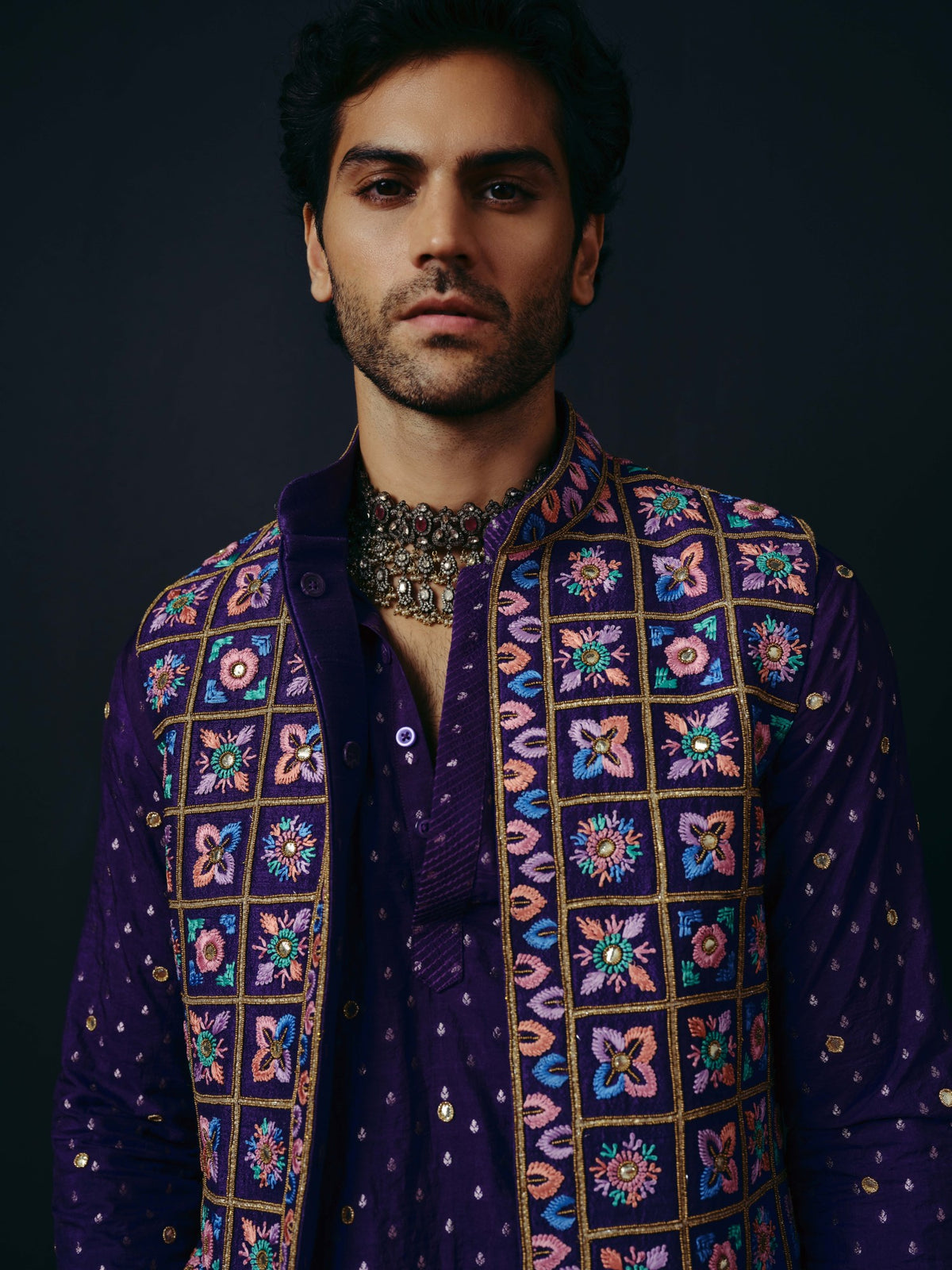 Rasiya nehru jacket , kurta and pant set