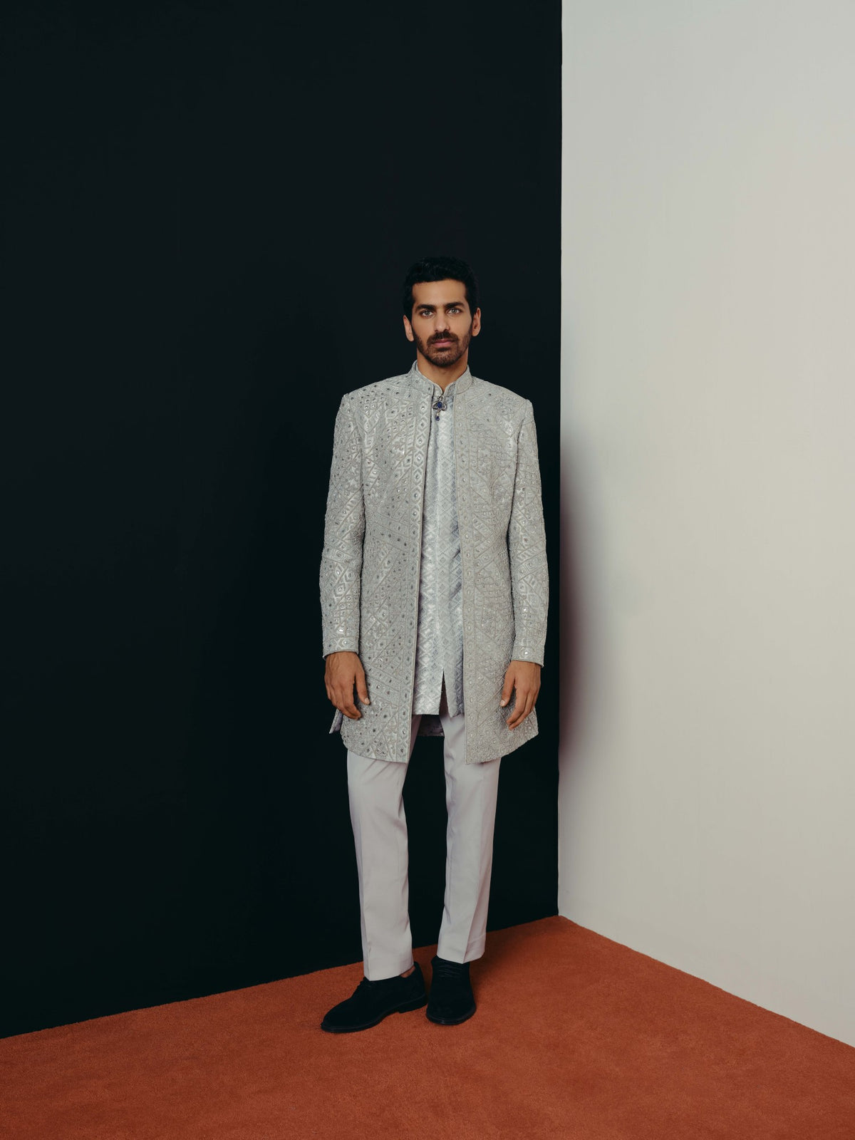 Aranya achkan, kurta and pant set