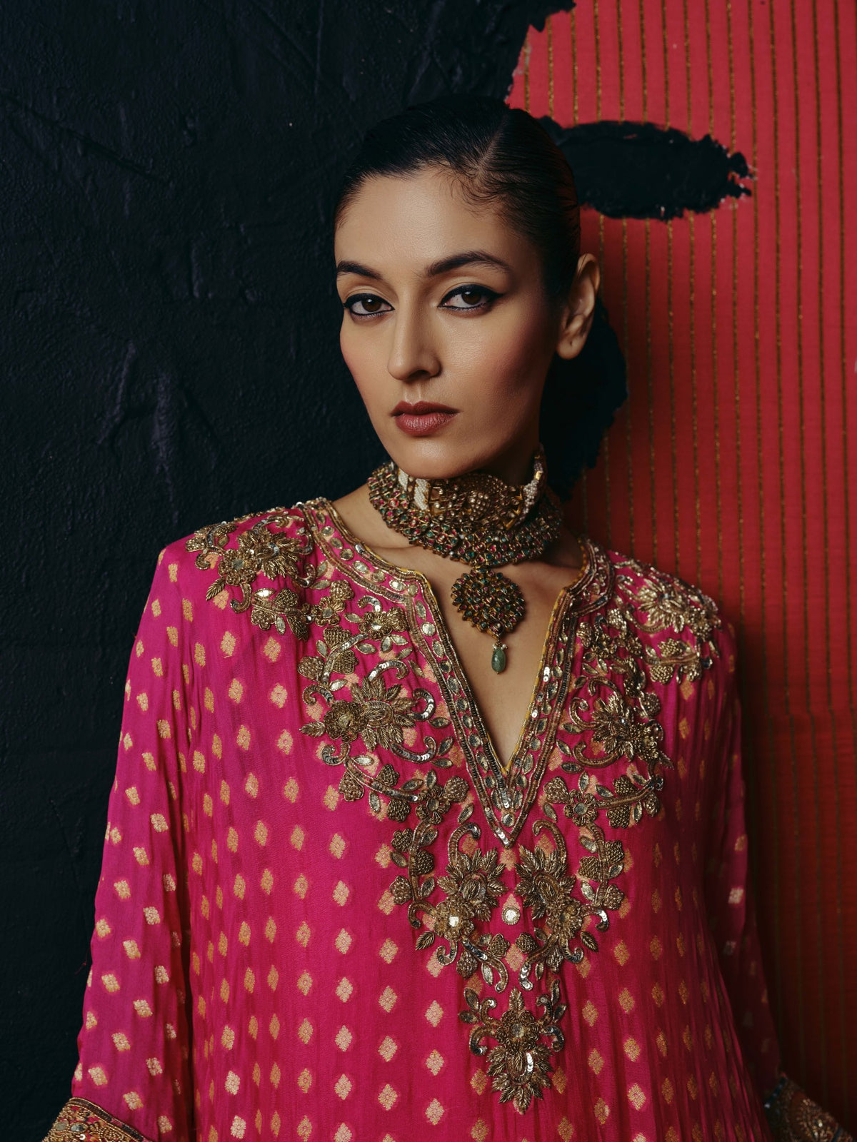 Arundhati Cape Tunic Set