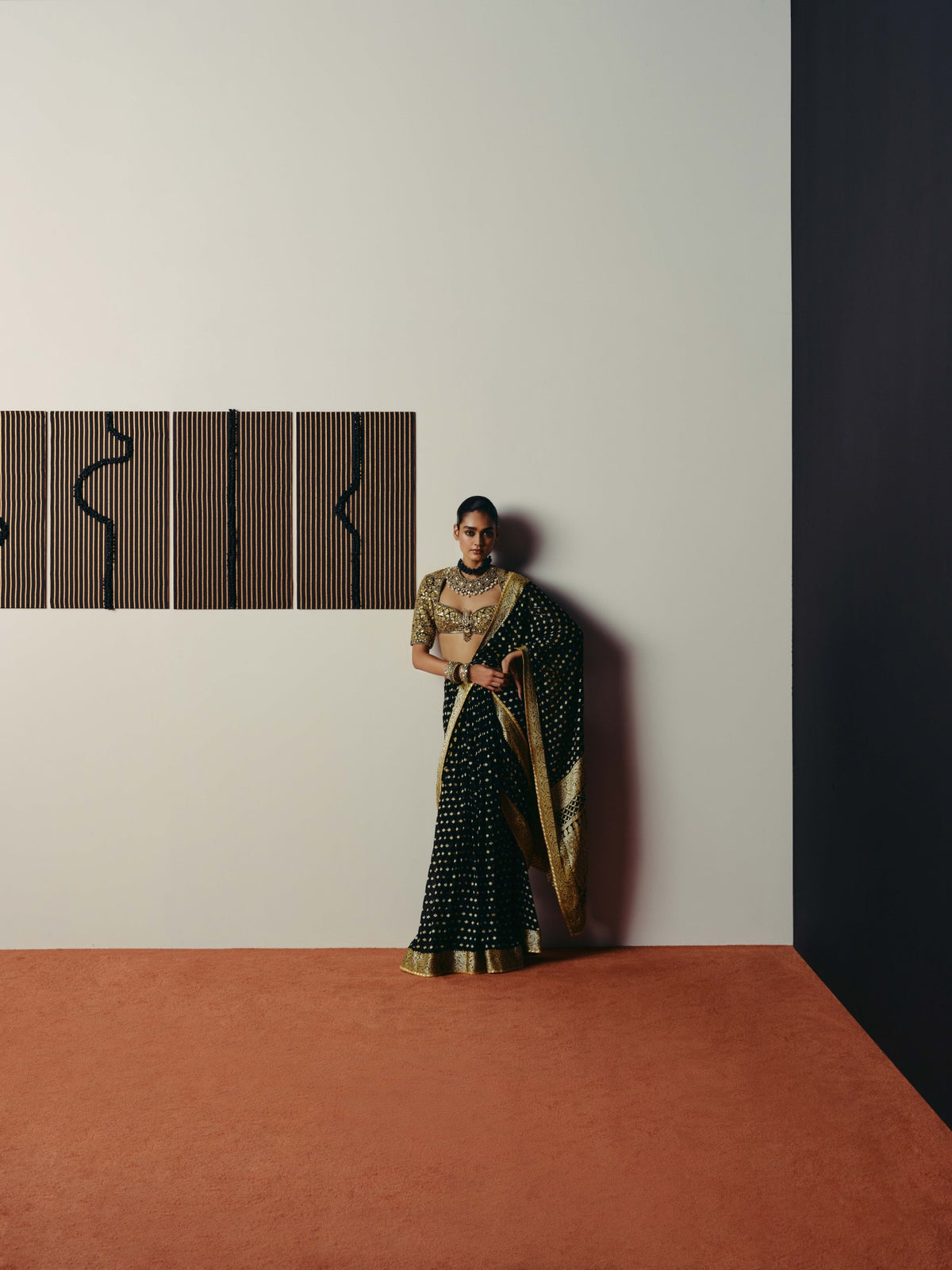 Netra saree and blouse set