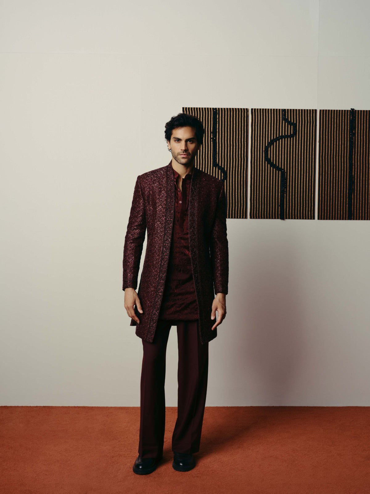 Raag achkan, kurta and pant set